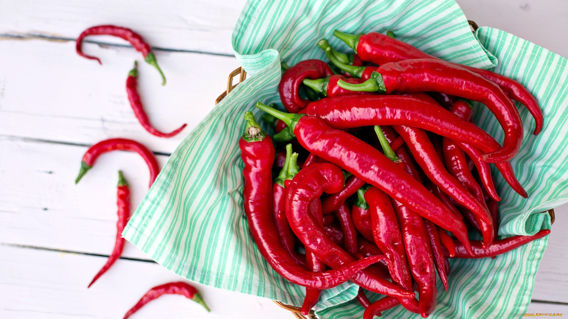 еда, перец, красный, острый, стручки, чили