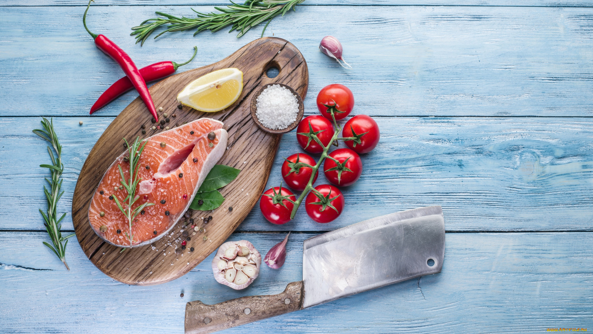 еда, разное, рыба