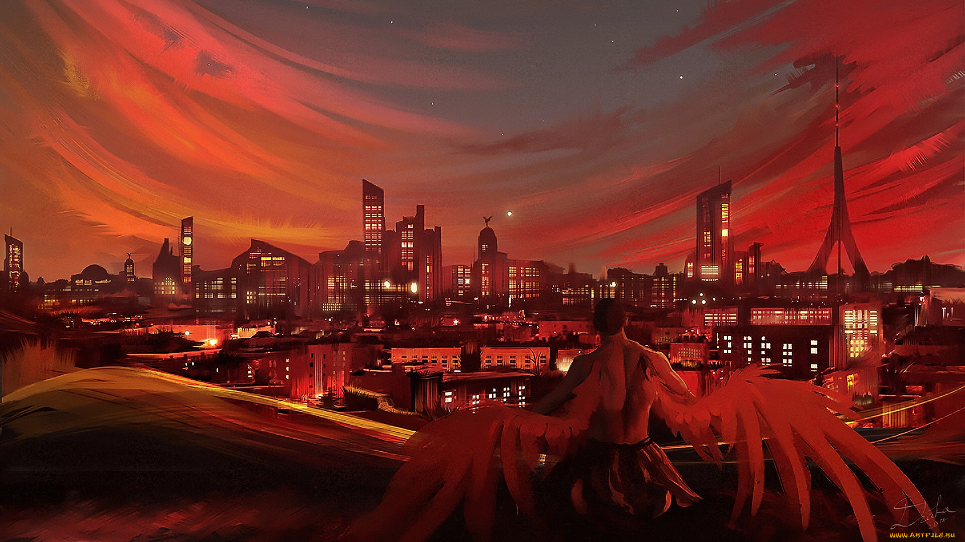 фэнтези, ангелы, ангел