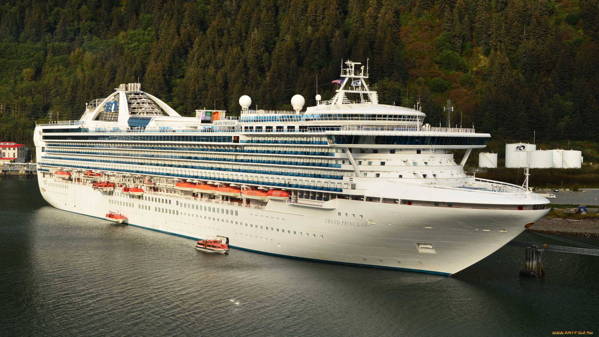 grand, princess, корабли, лайнеры, лайнер, круиз