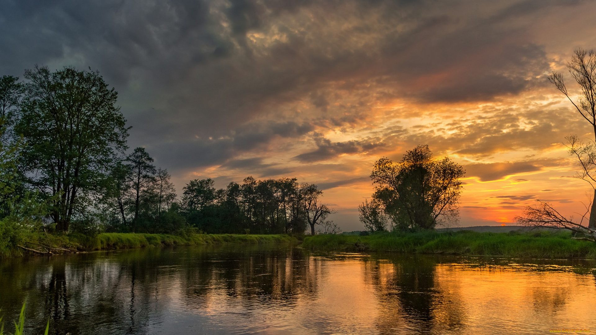 природа, реки, озера, простор