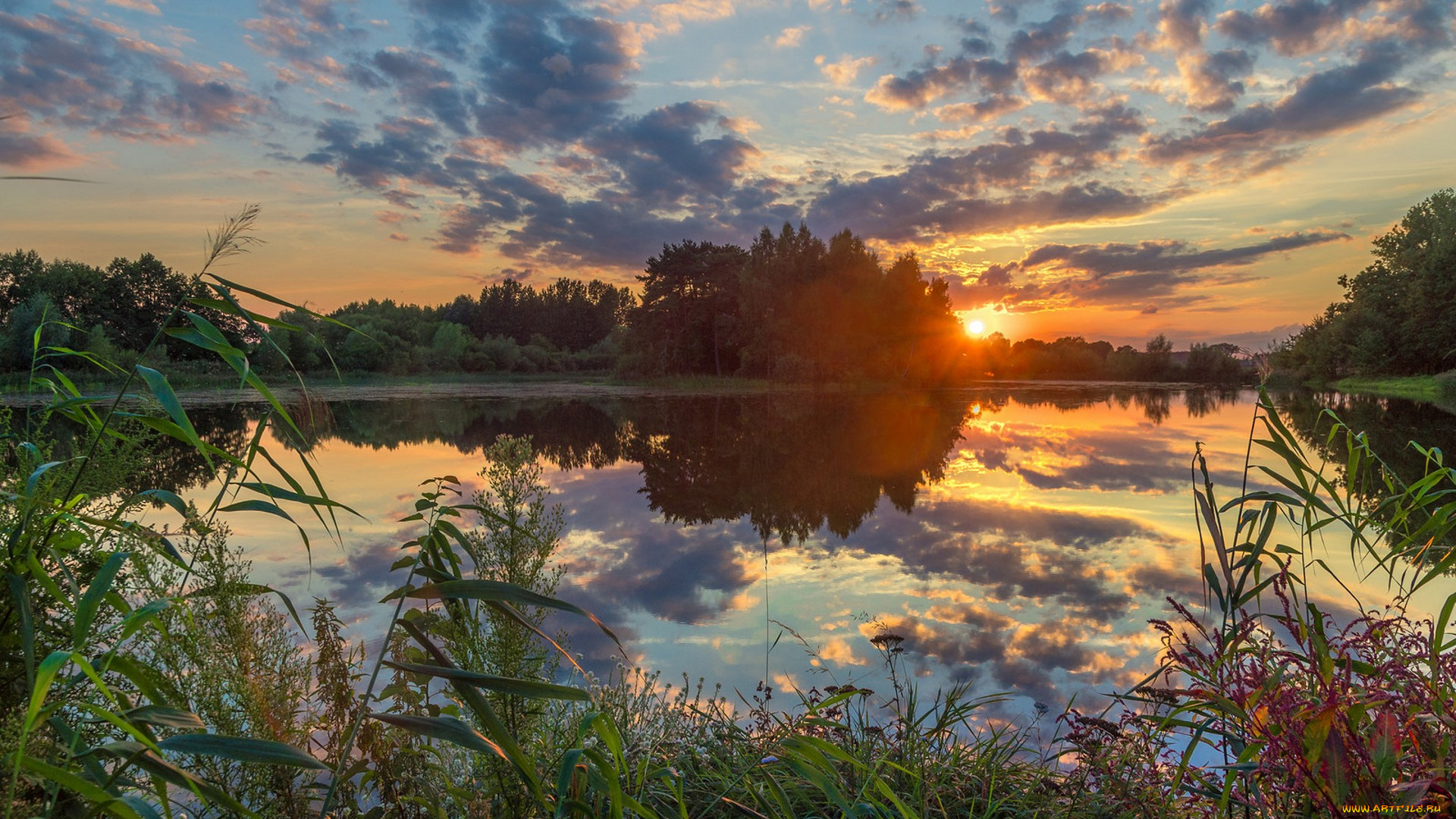 природа, реки, озера, простор