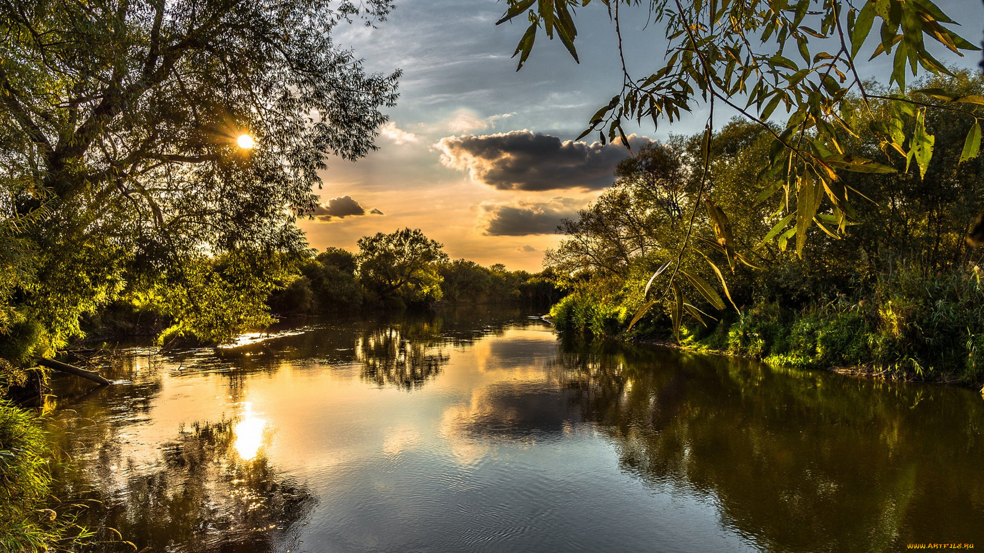 природа, реки, озера, простор