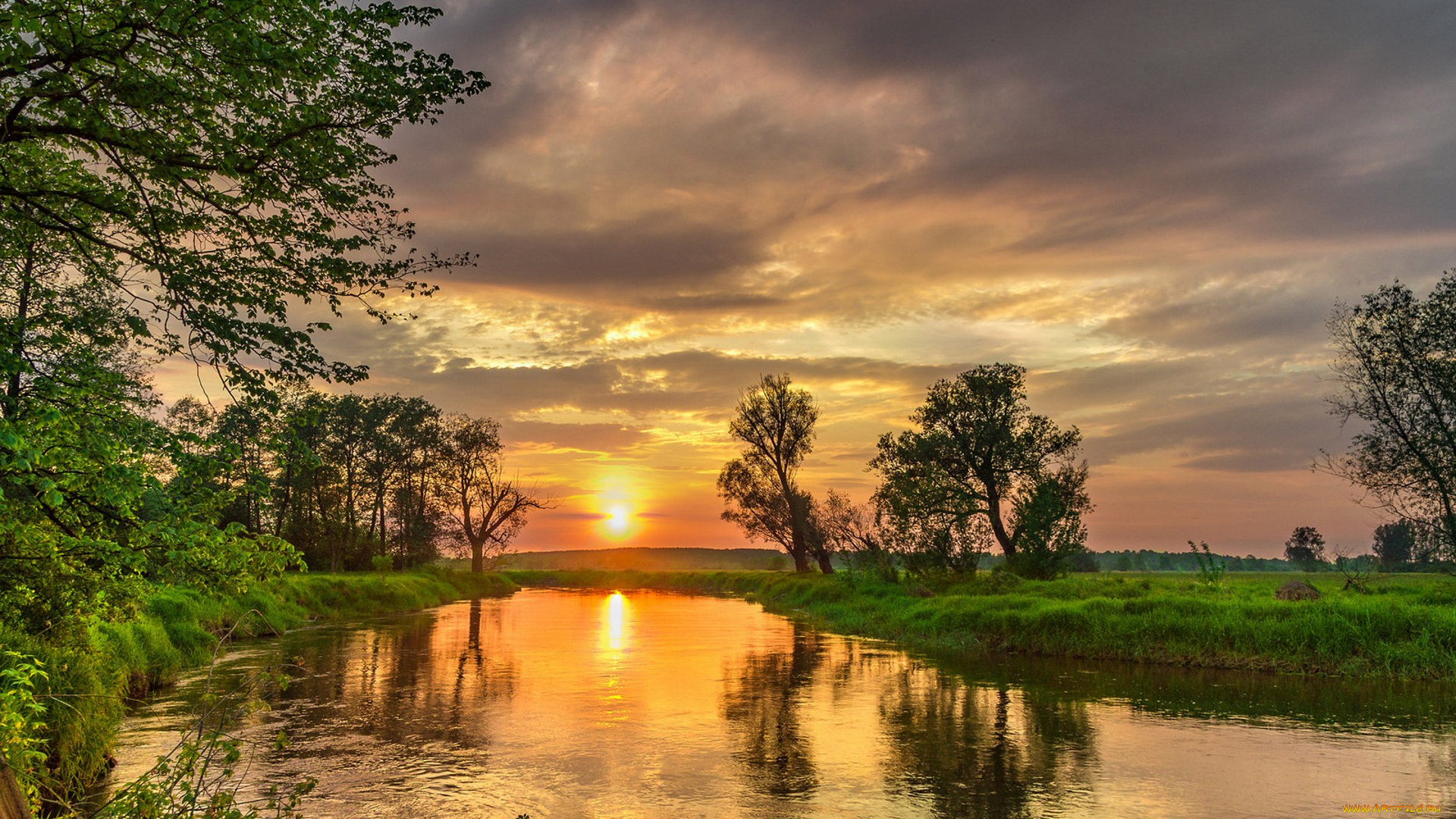 природа, реки, озера, простор