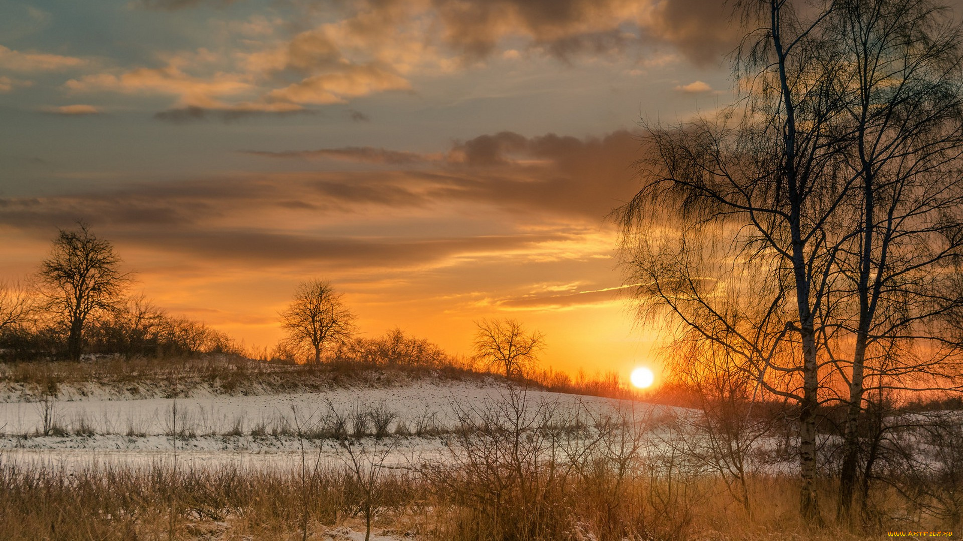природа, восходы, закаты, простор
