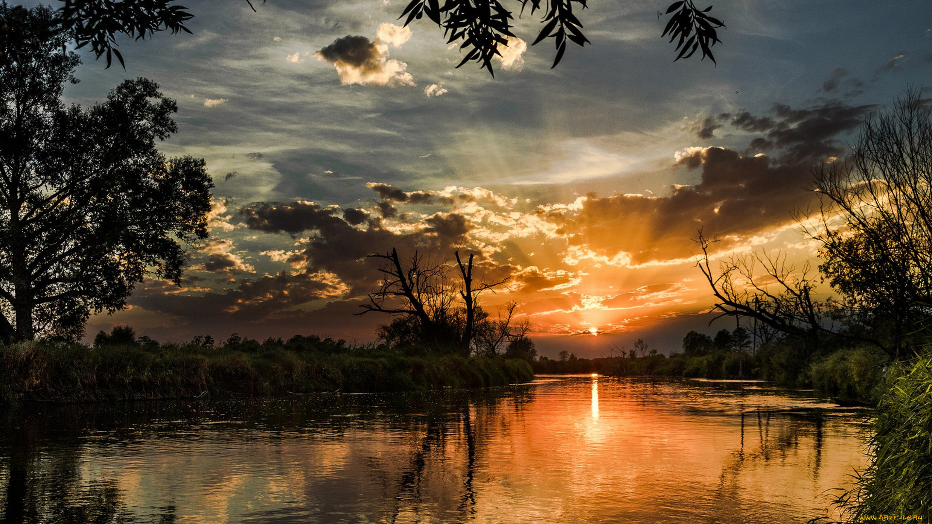 природа, восходы, закаты, простор