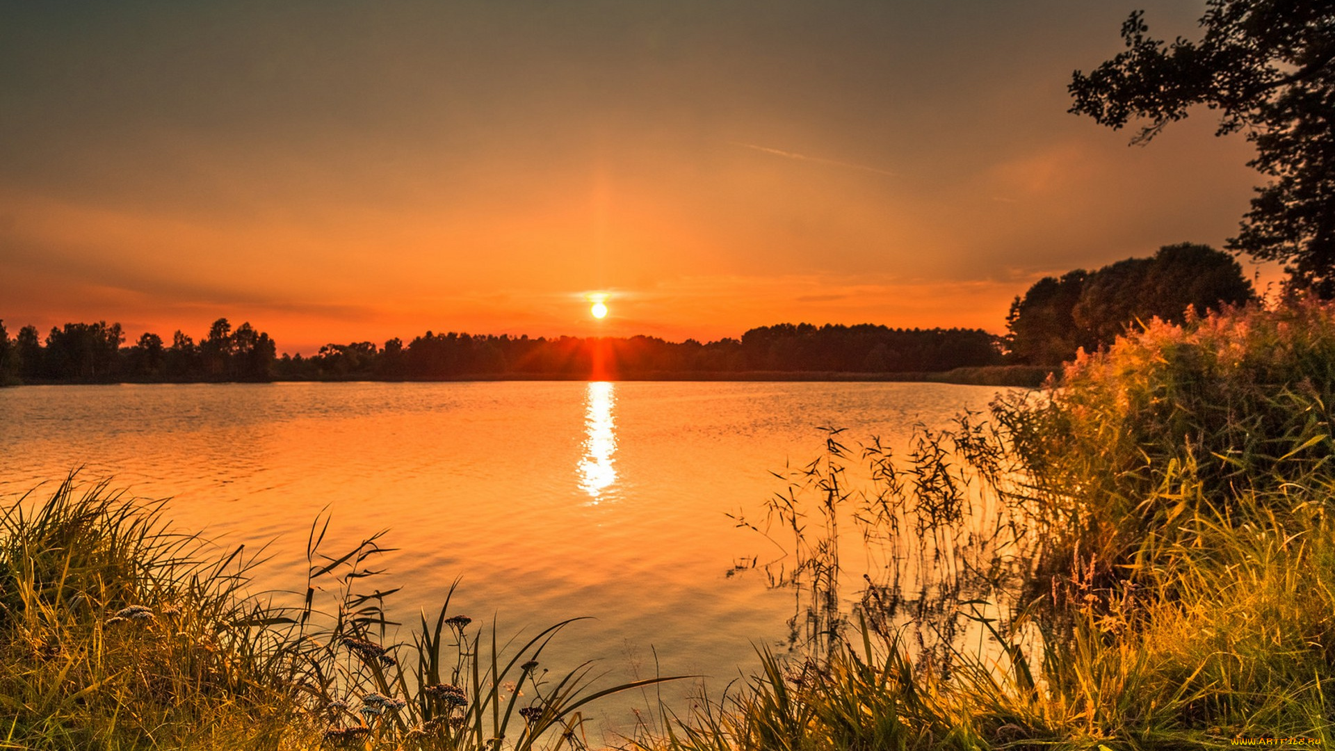 природа, восходы, закаты, простор