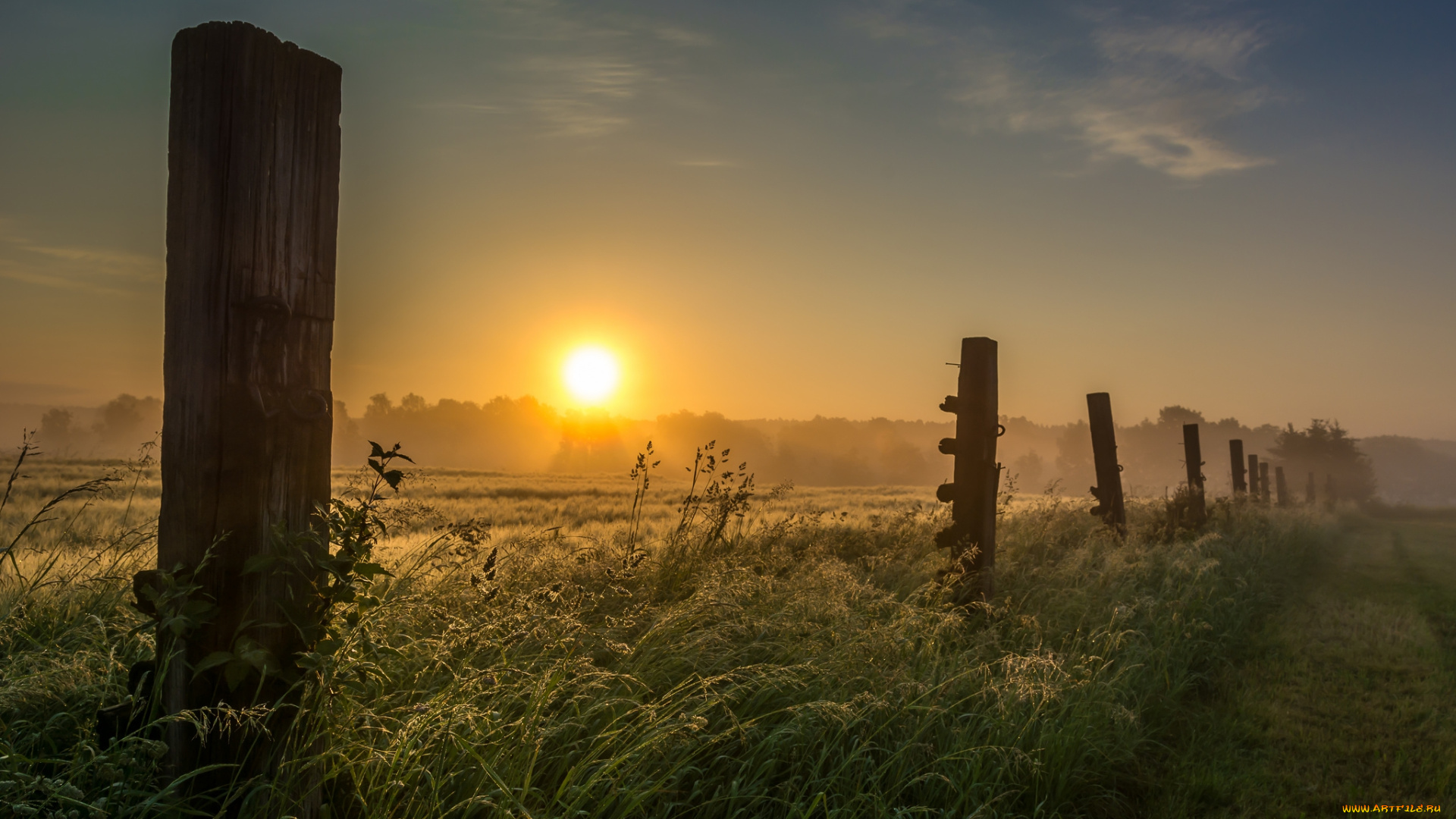 природа, восходы, закаты, простор
