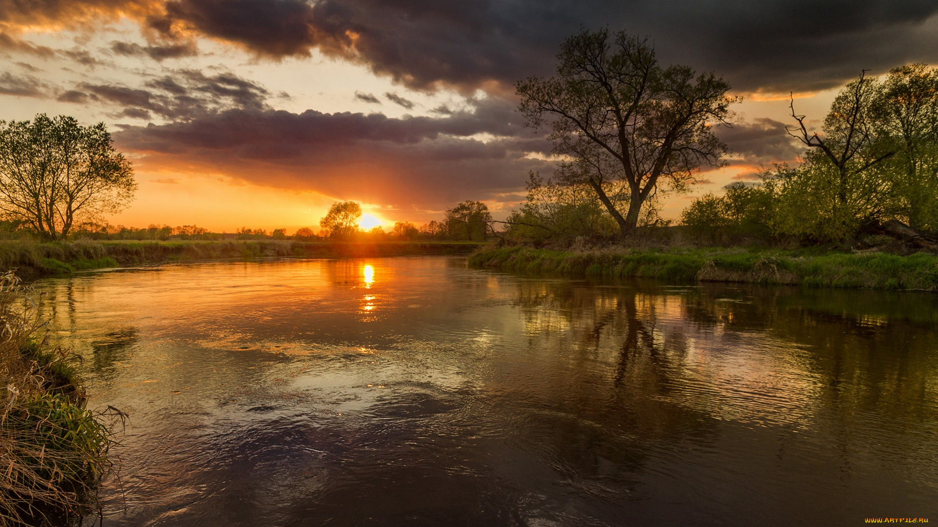 природа, восходы, закаты, простор