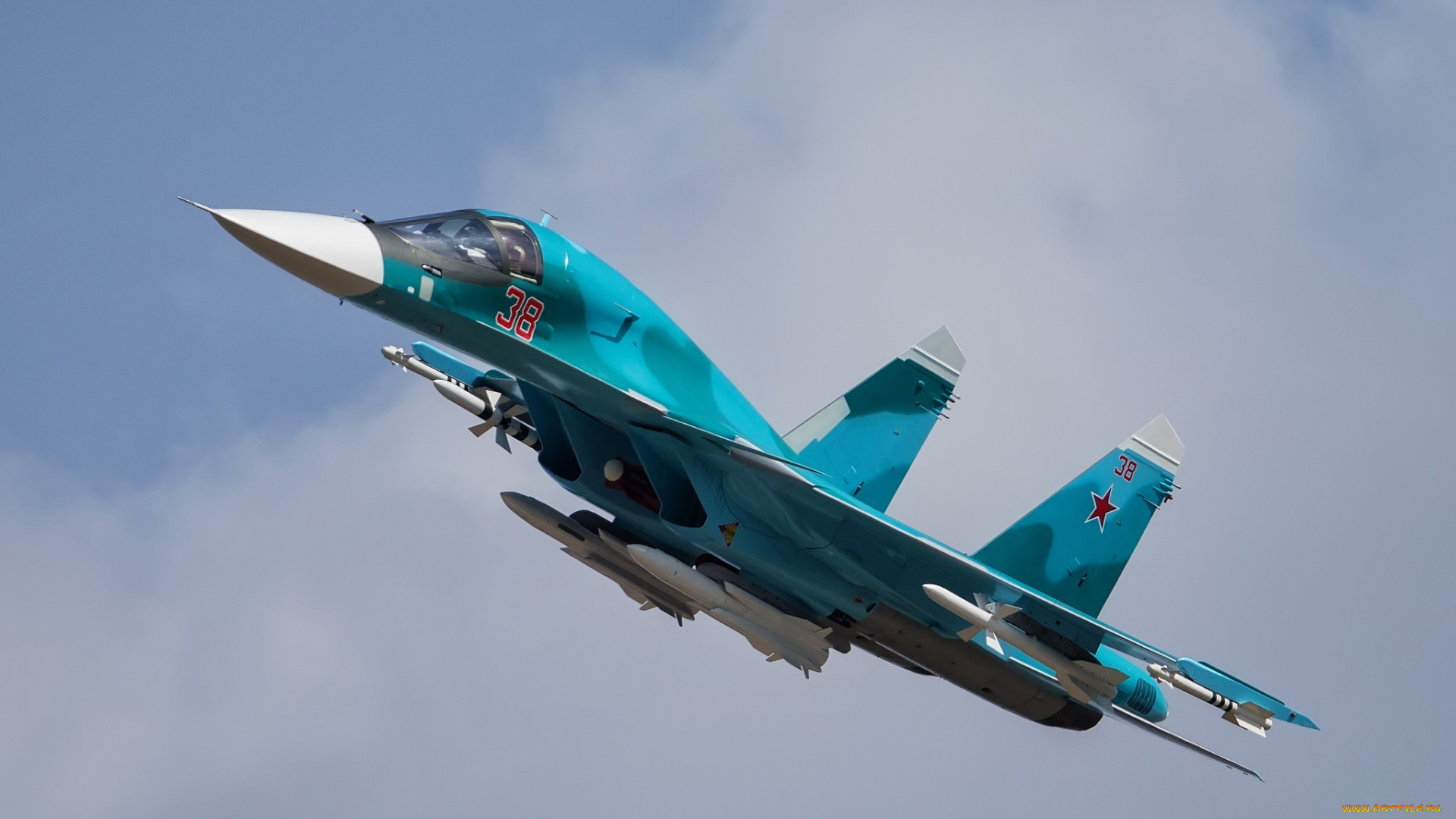 su-34, fullback, авиация, боевые, самолёты, бомбардировщик