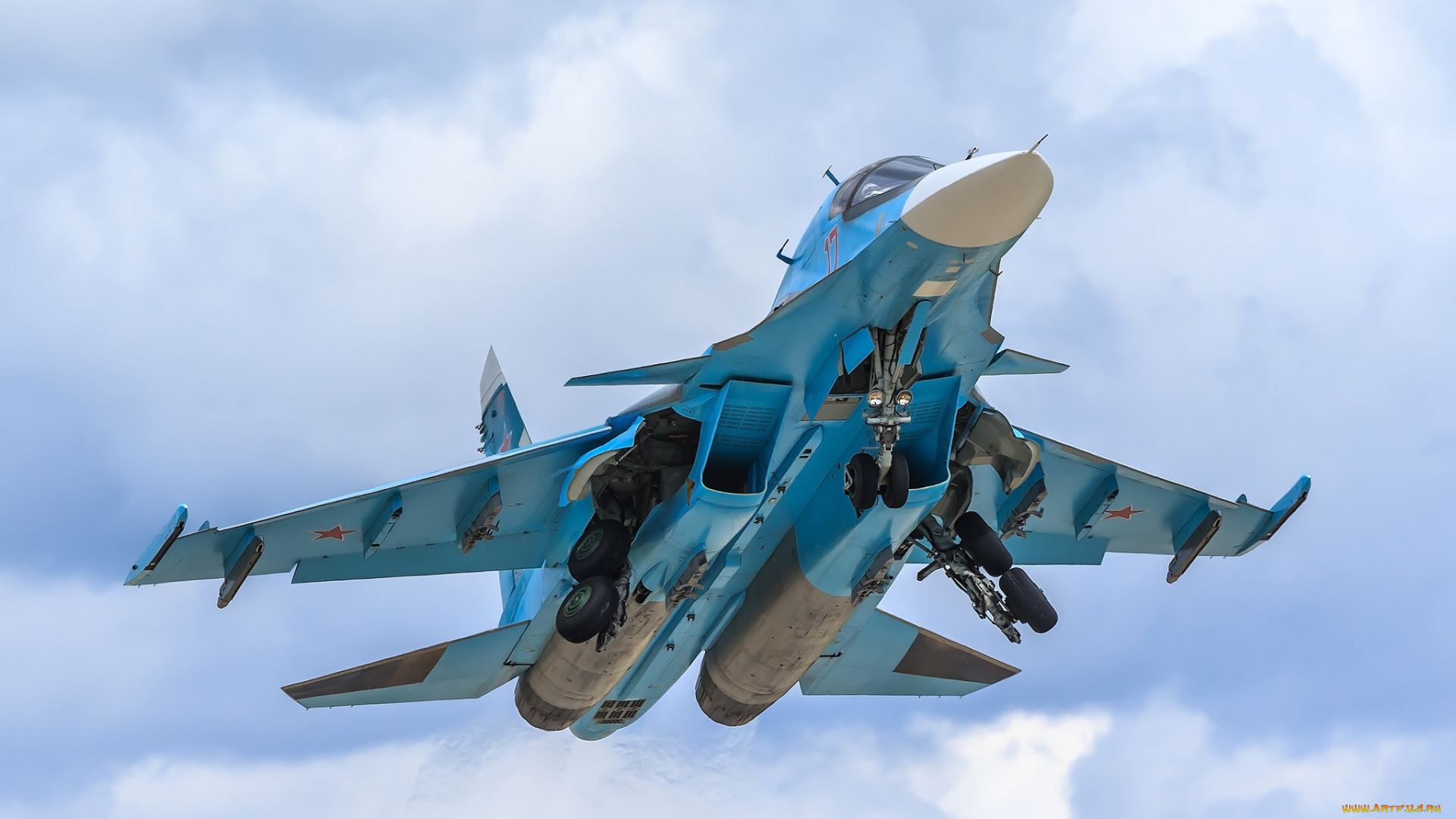 su-34, fullback, авиация, боевые, самолёты, бомбардировщик