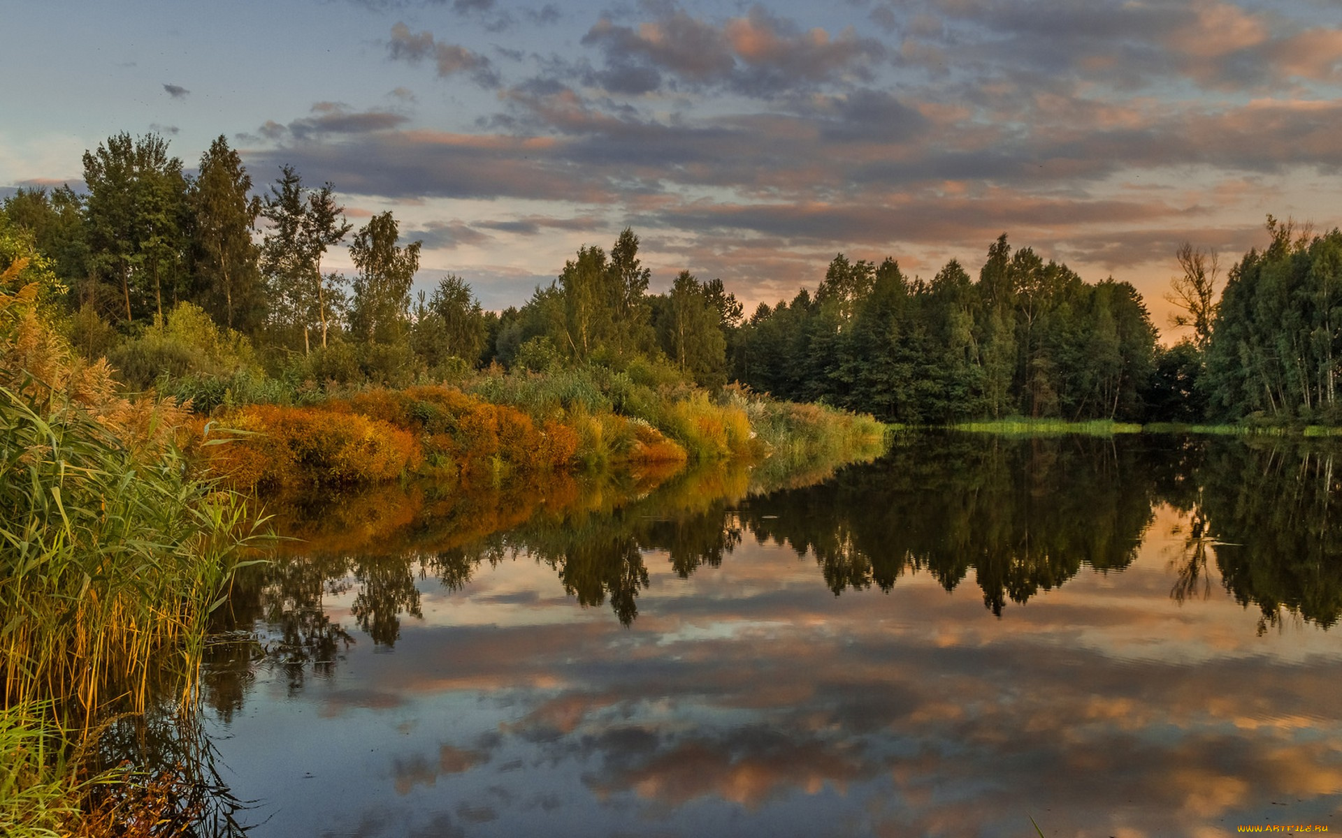 природа, реки, озера, простор