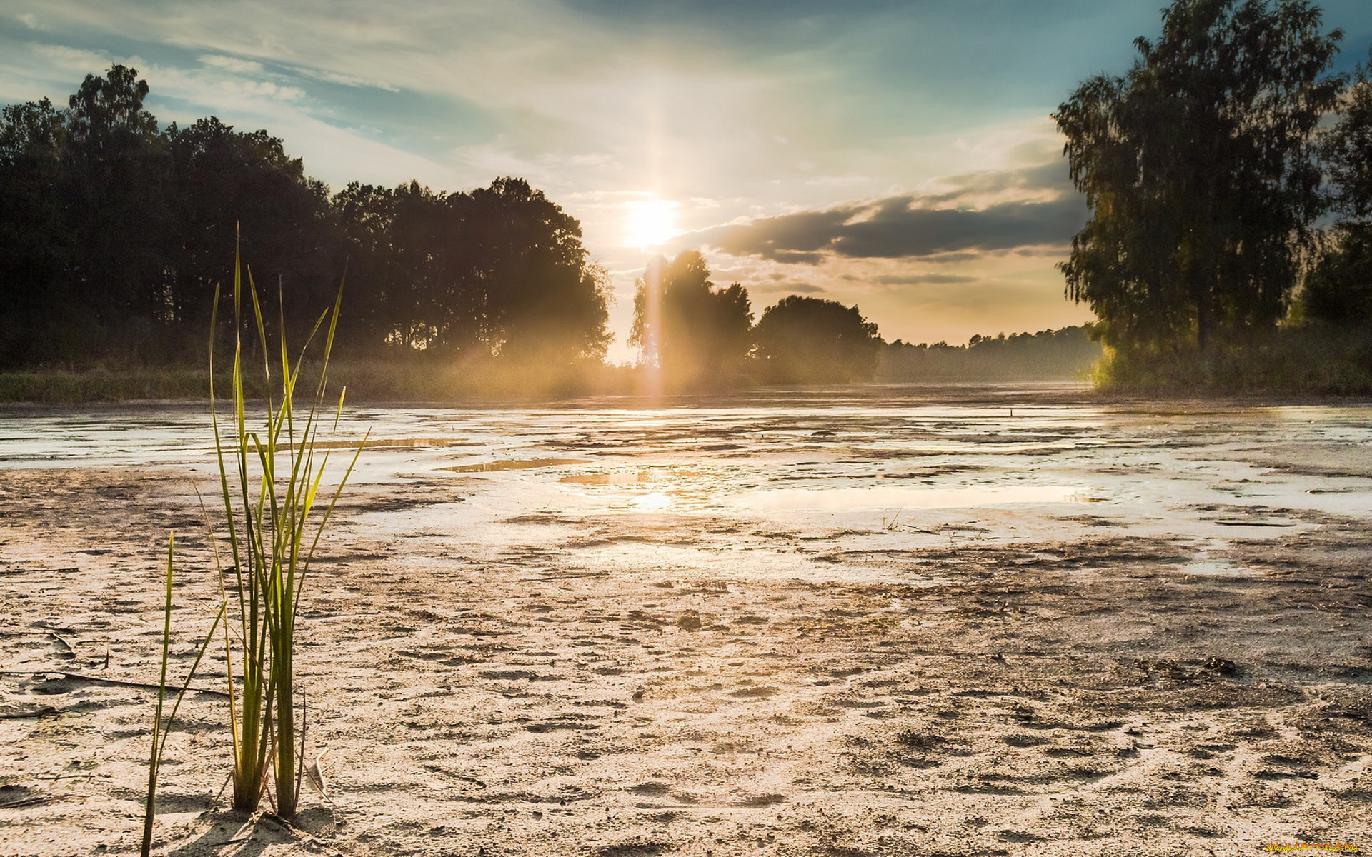 природа, реки, озера, простор