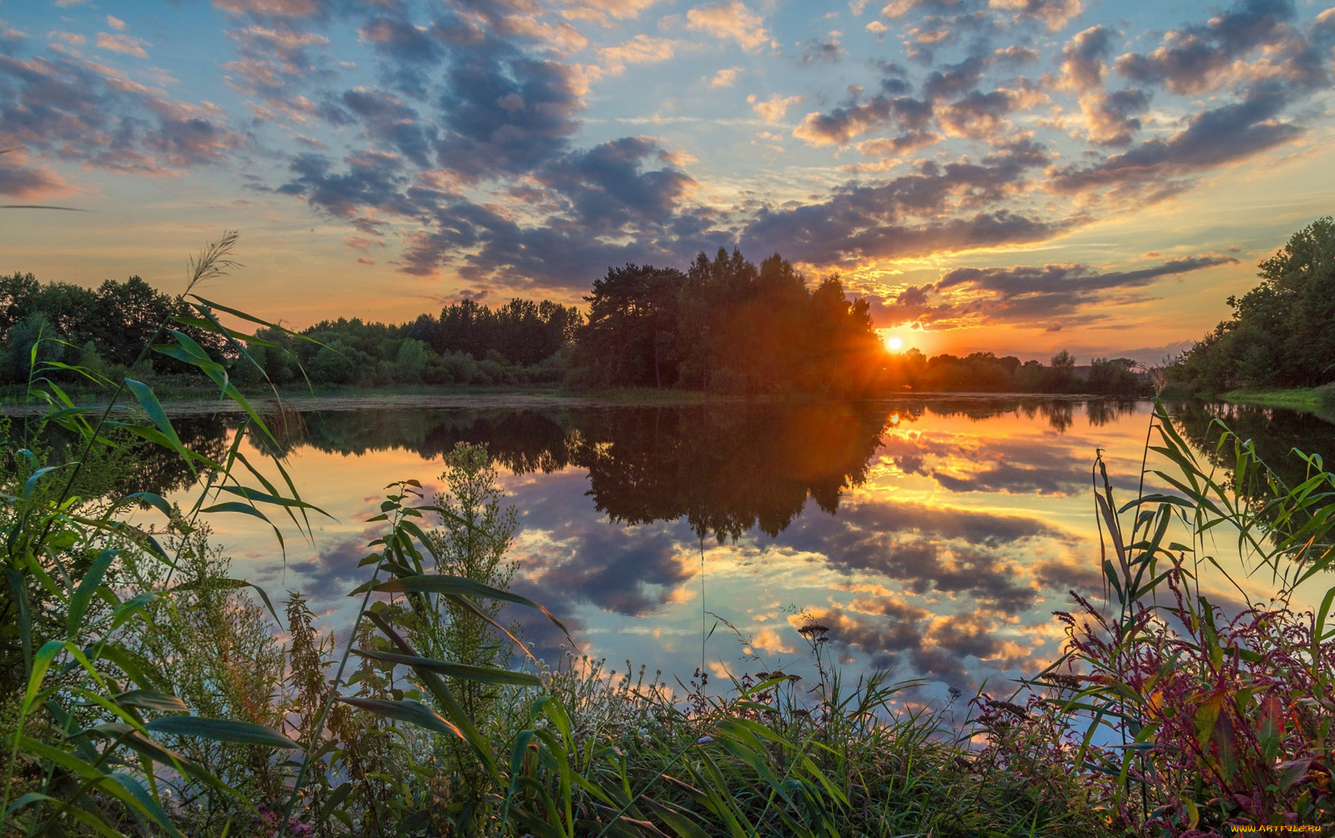 природа, реки, озера, простор