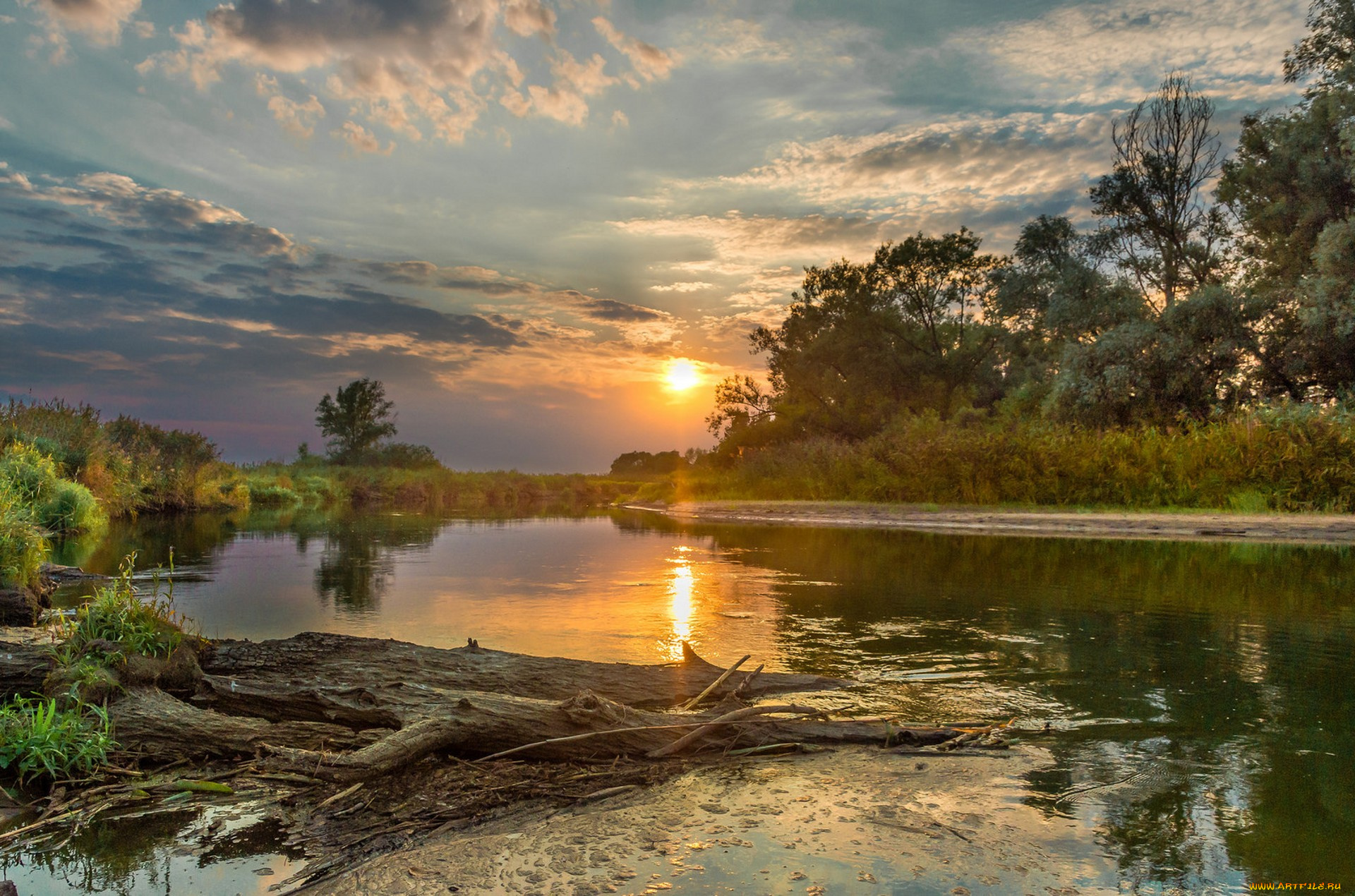 природа, реки, озера, простор