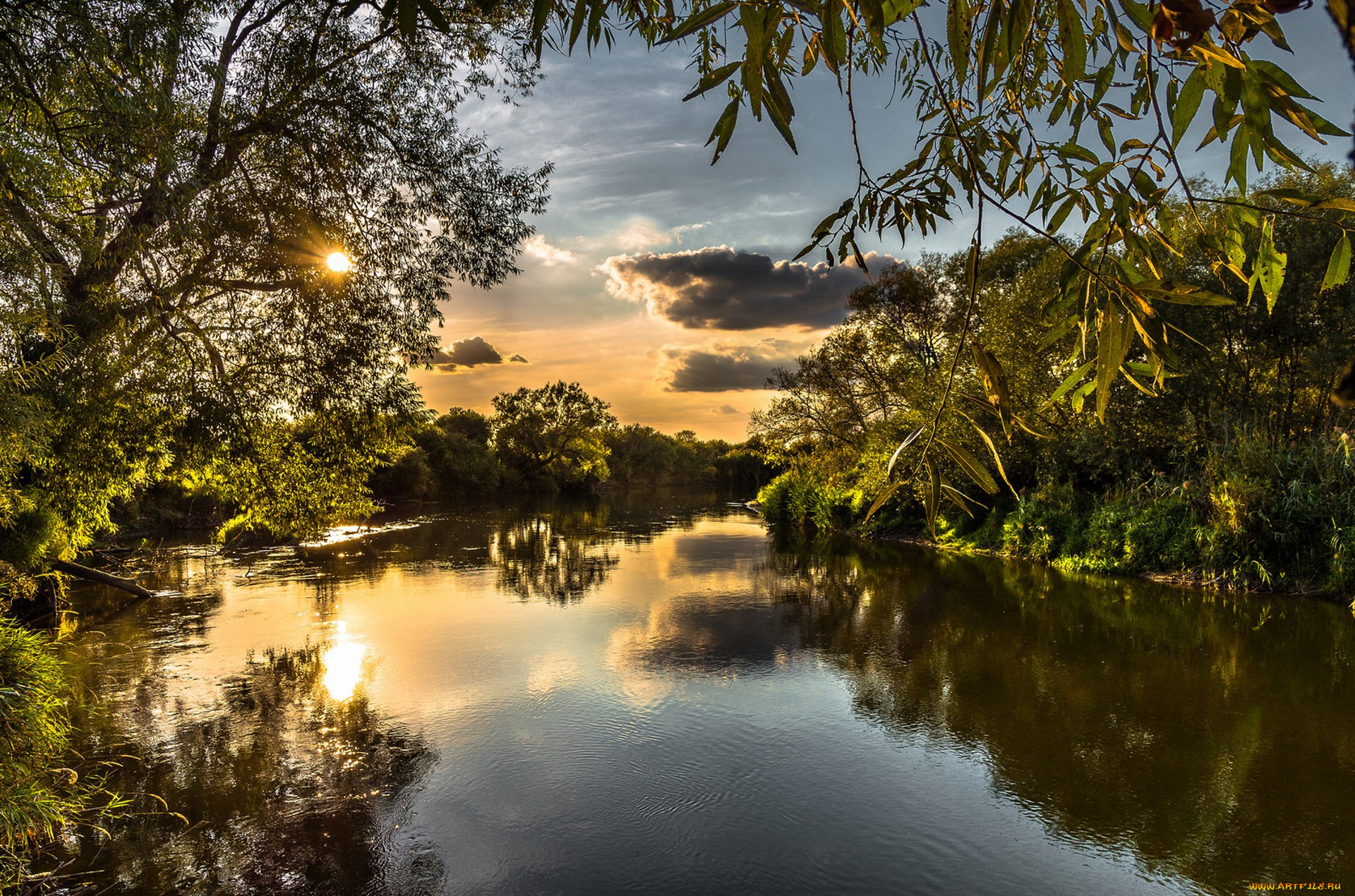 природа, реки, озера, простор