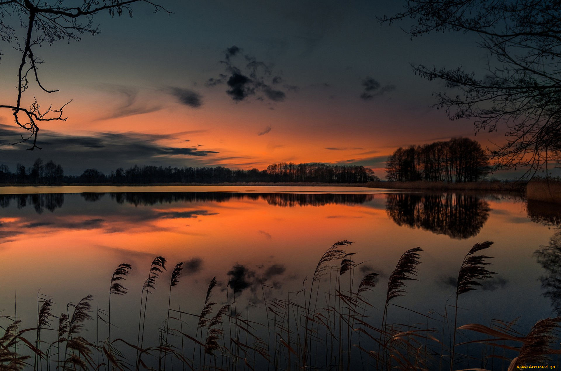 природа, реки, озера, простор