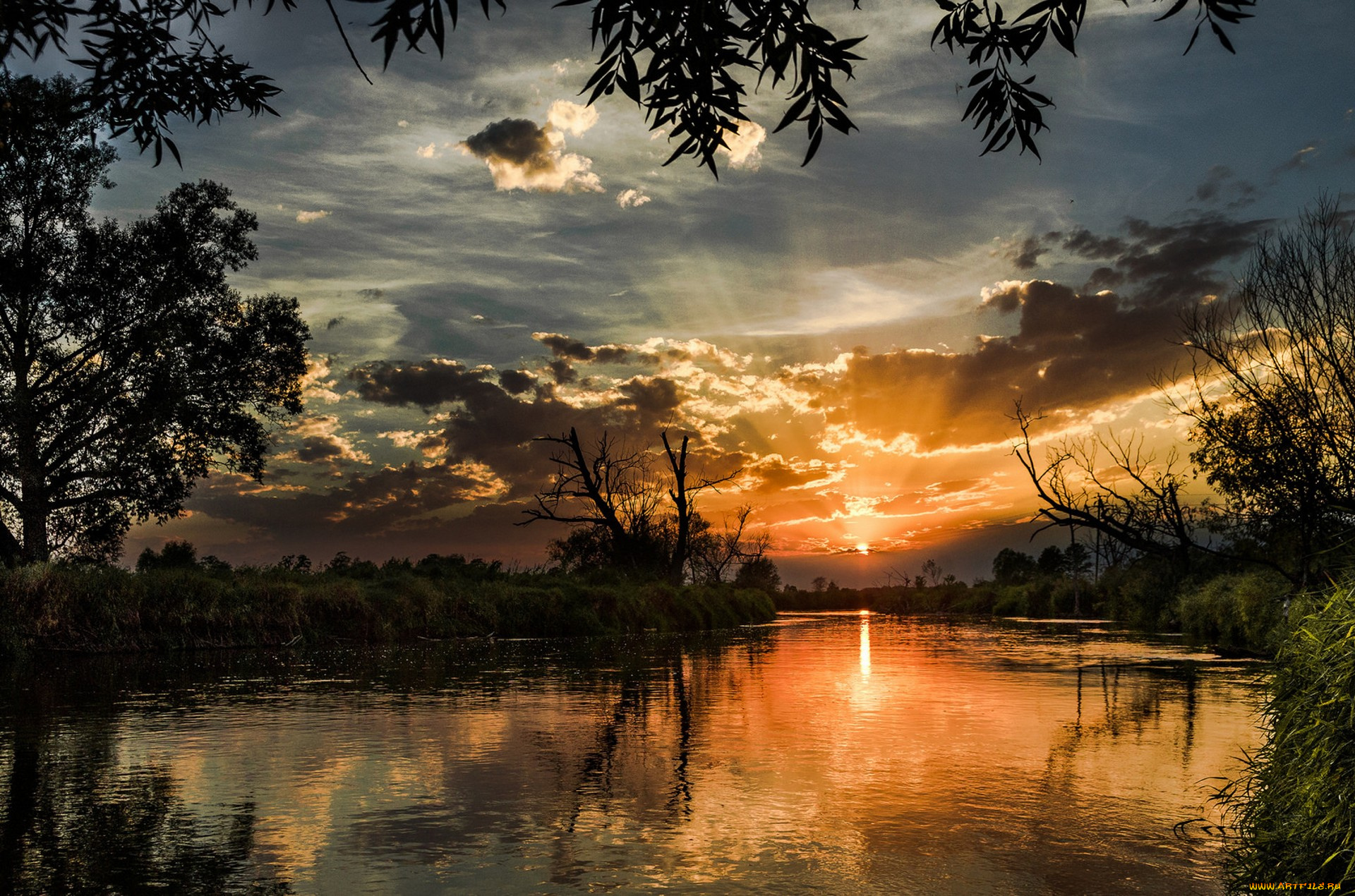 природа, восходы, закаты, простор