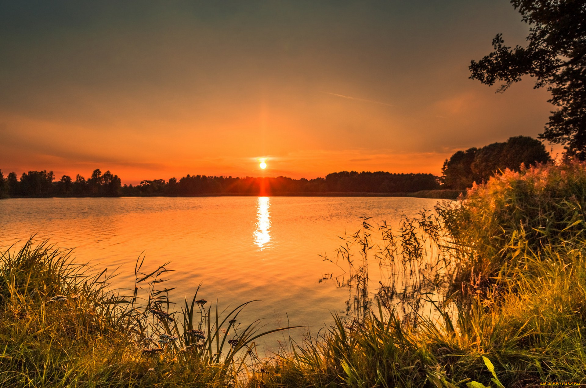 природа, восходы, закаты, простор