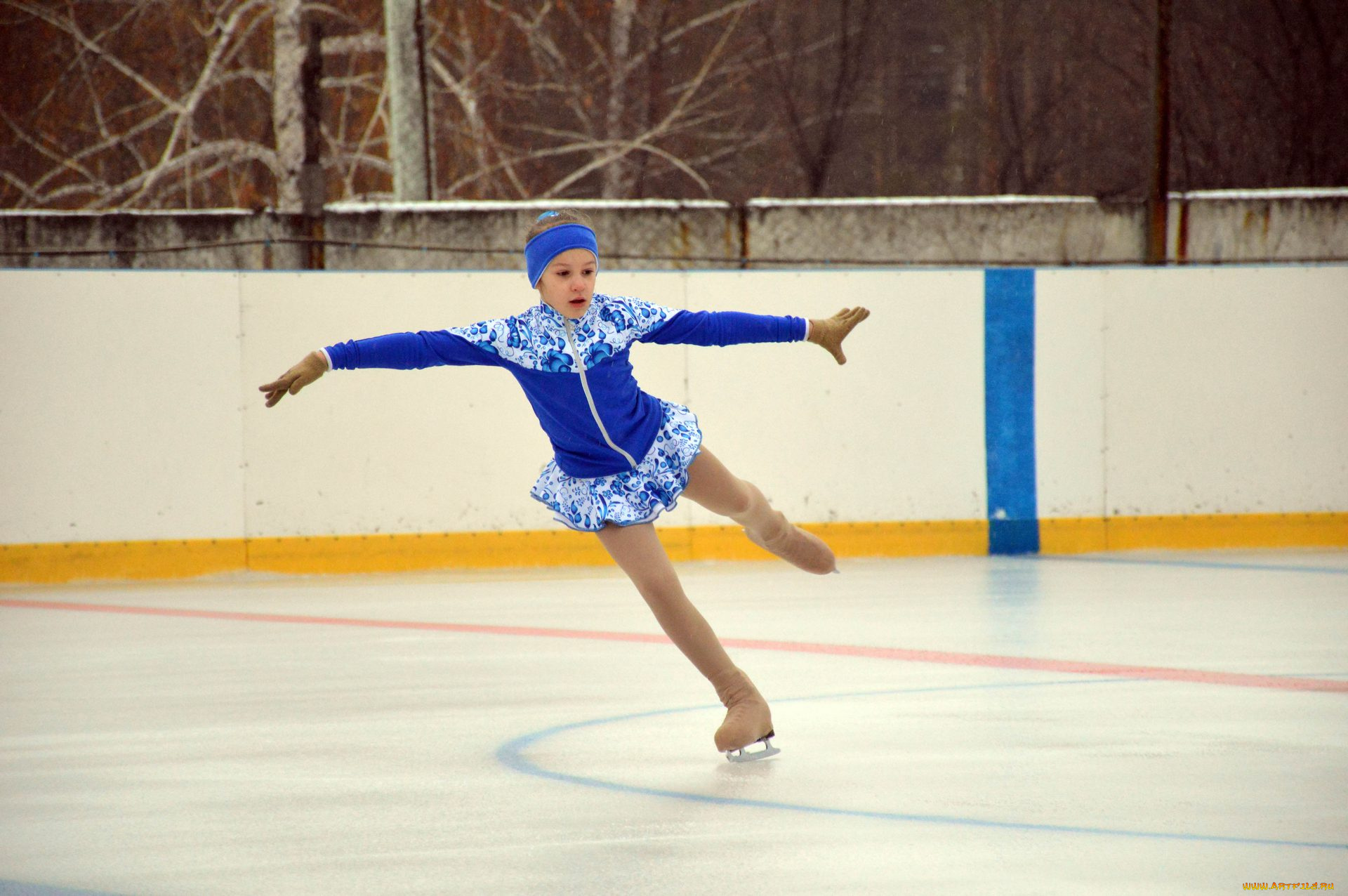 спорт, фигурное, катание, девочка