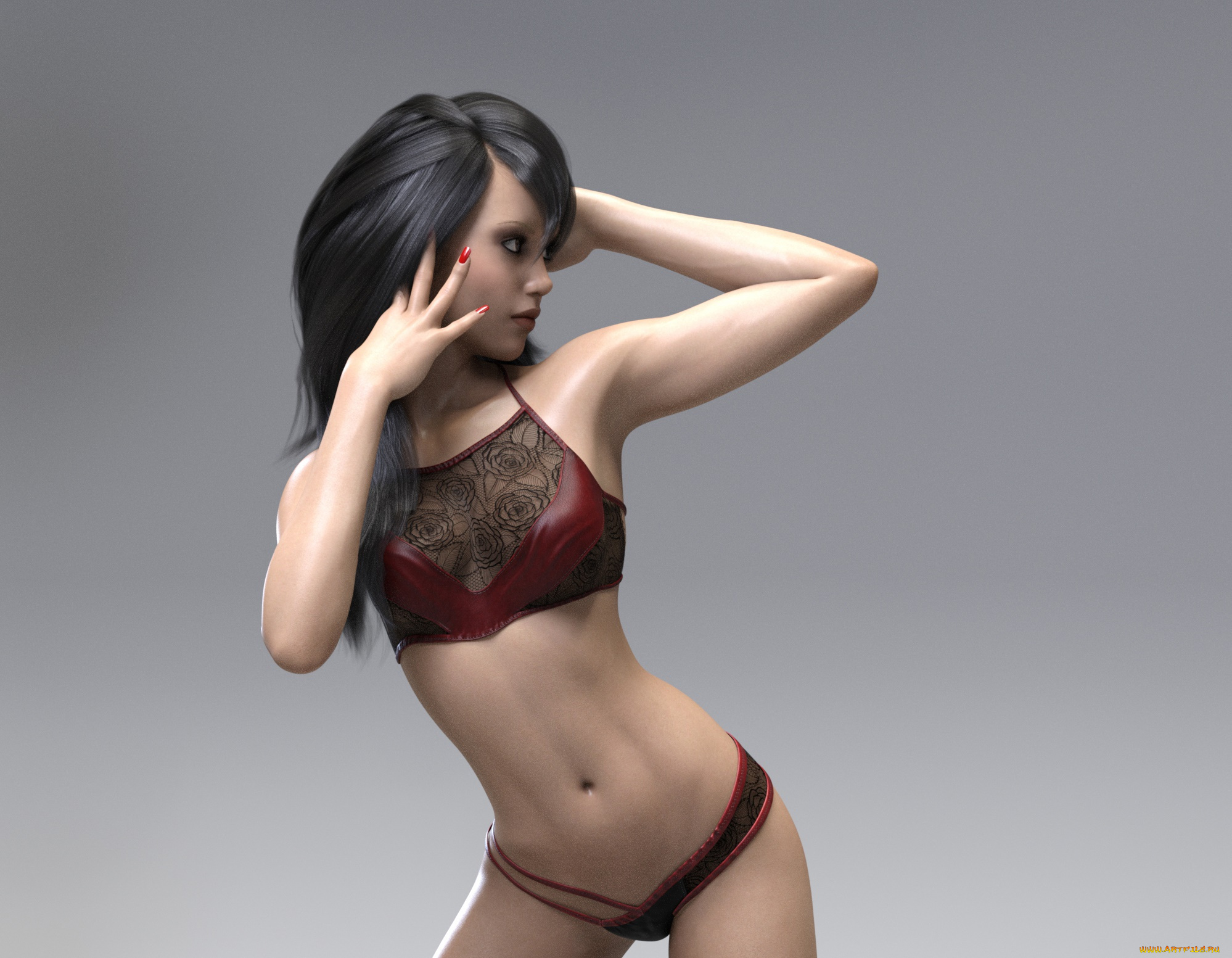 3д, графика, люди, , people, взгляд, девушка, фон