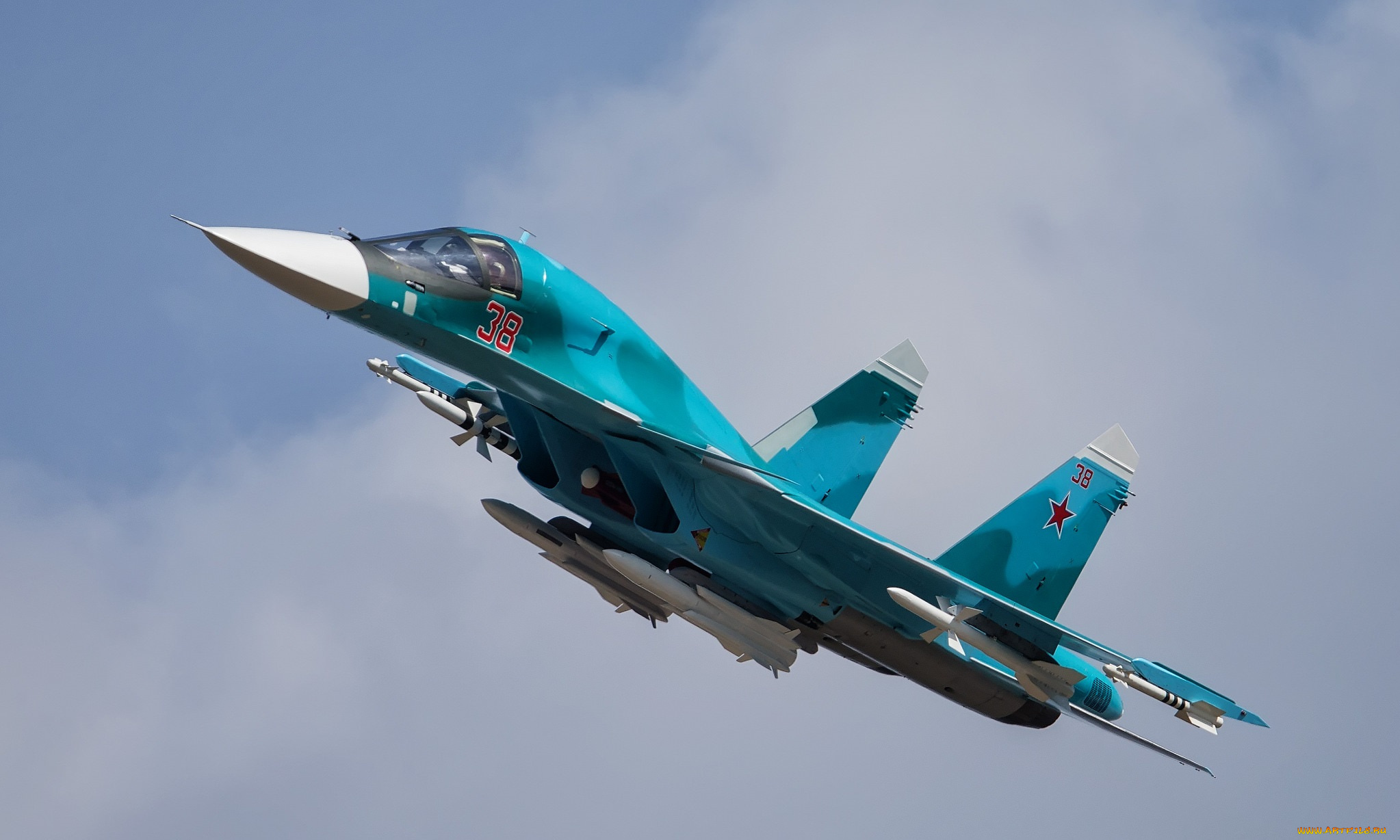 su-34, fullback, авиация, боевые, самолёты, бомбардировщик