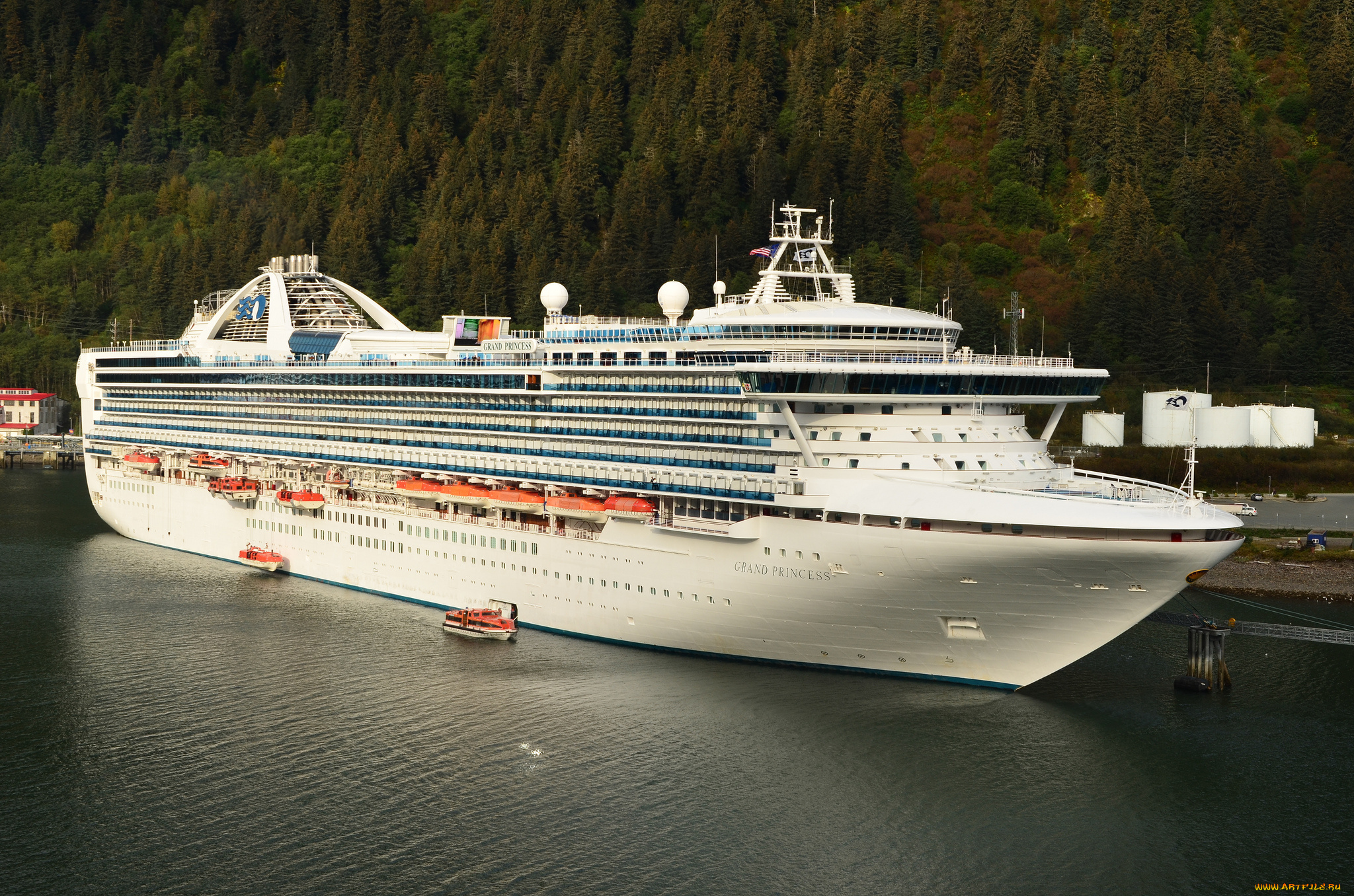 grand, princess, корабли, лайнеры, лайнер, круиз