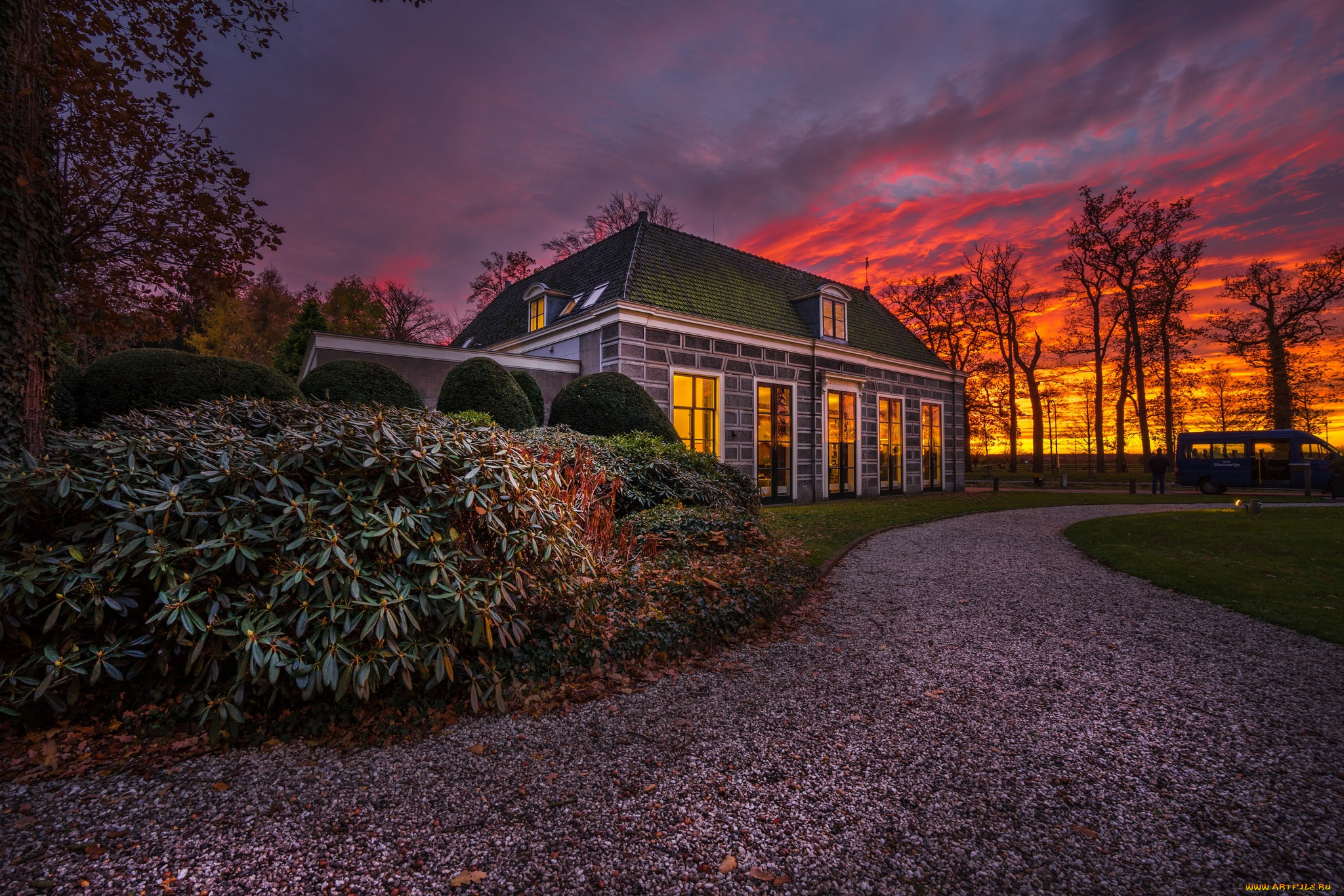 города, -, здания, , дома, простор