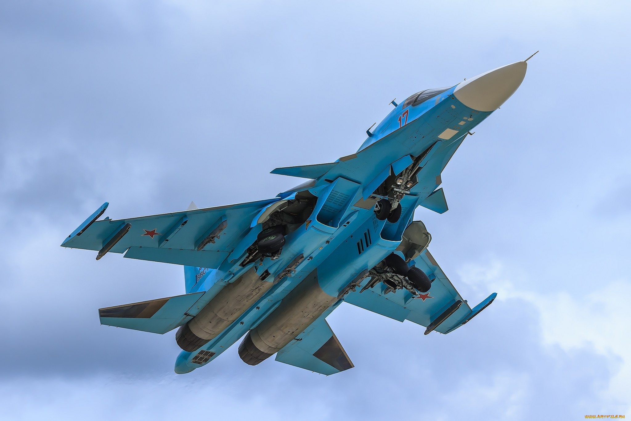su-34, fullback, авиация, боевые, самолёты, бомбардировщик