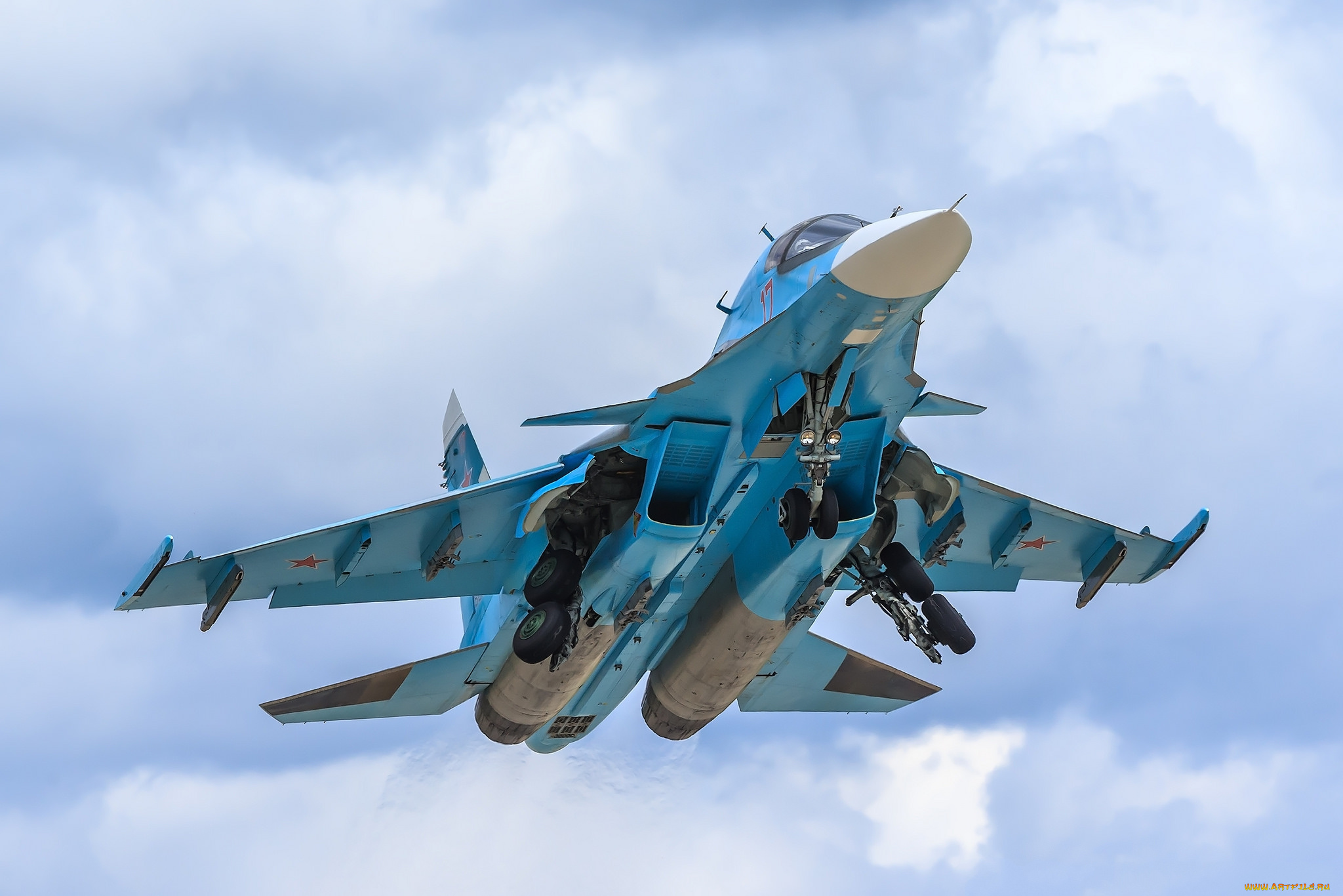 su-34, fullback, авиация, боевые, самолёты, бомбардировщик