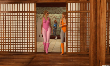 Картинка 3д+графика спорт+ sport фон взгляд девушки