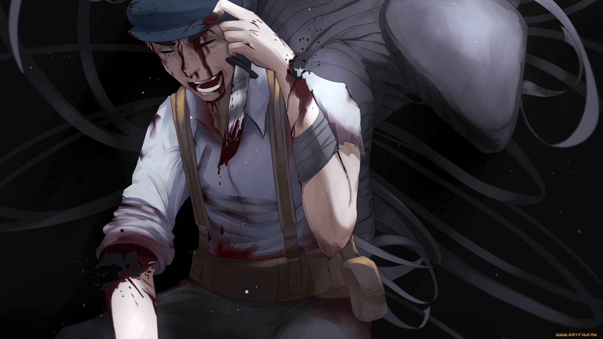 аниме, ajin, , demi-human, гато