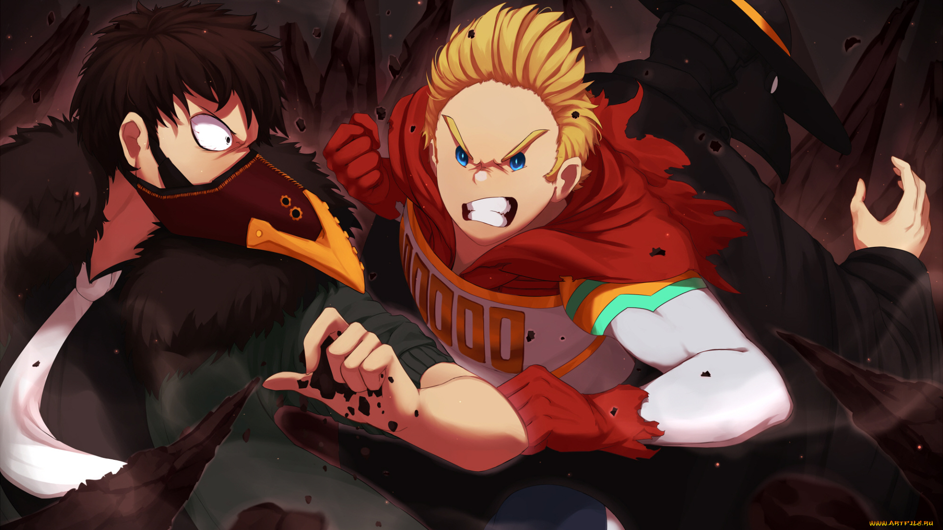 аниме, boku, no, hero, academia, моя, геройская, академия