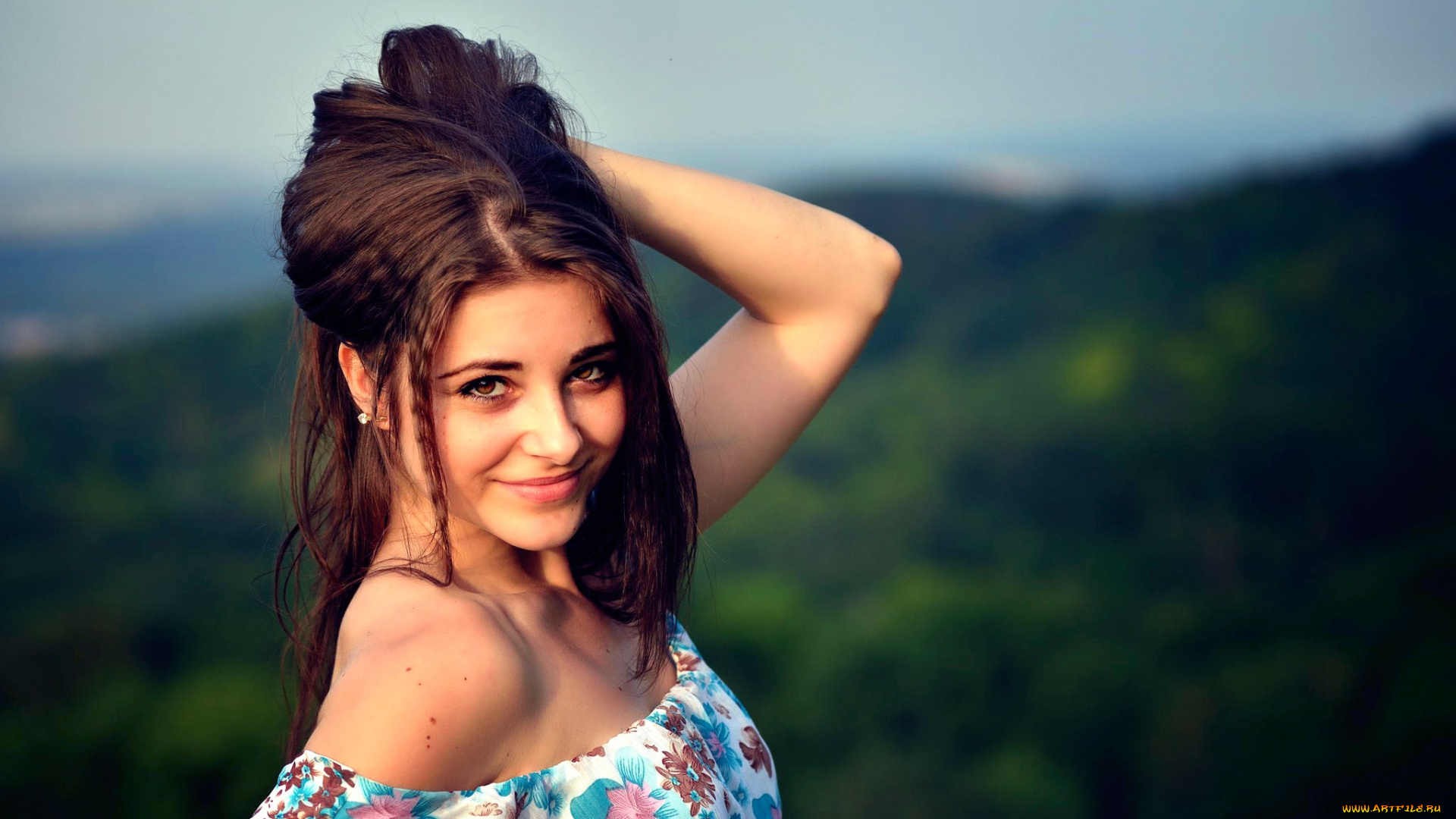 девушка, девушки, -unsort, , брюнетки, темноволосые, модель