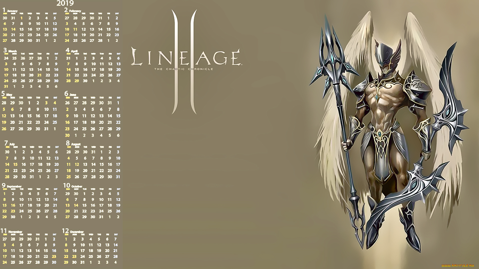 календари, видеоигры, шлем, воин, оружие, крылья, мужчина