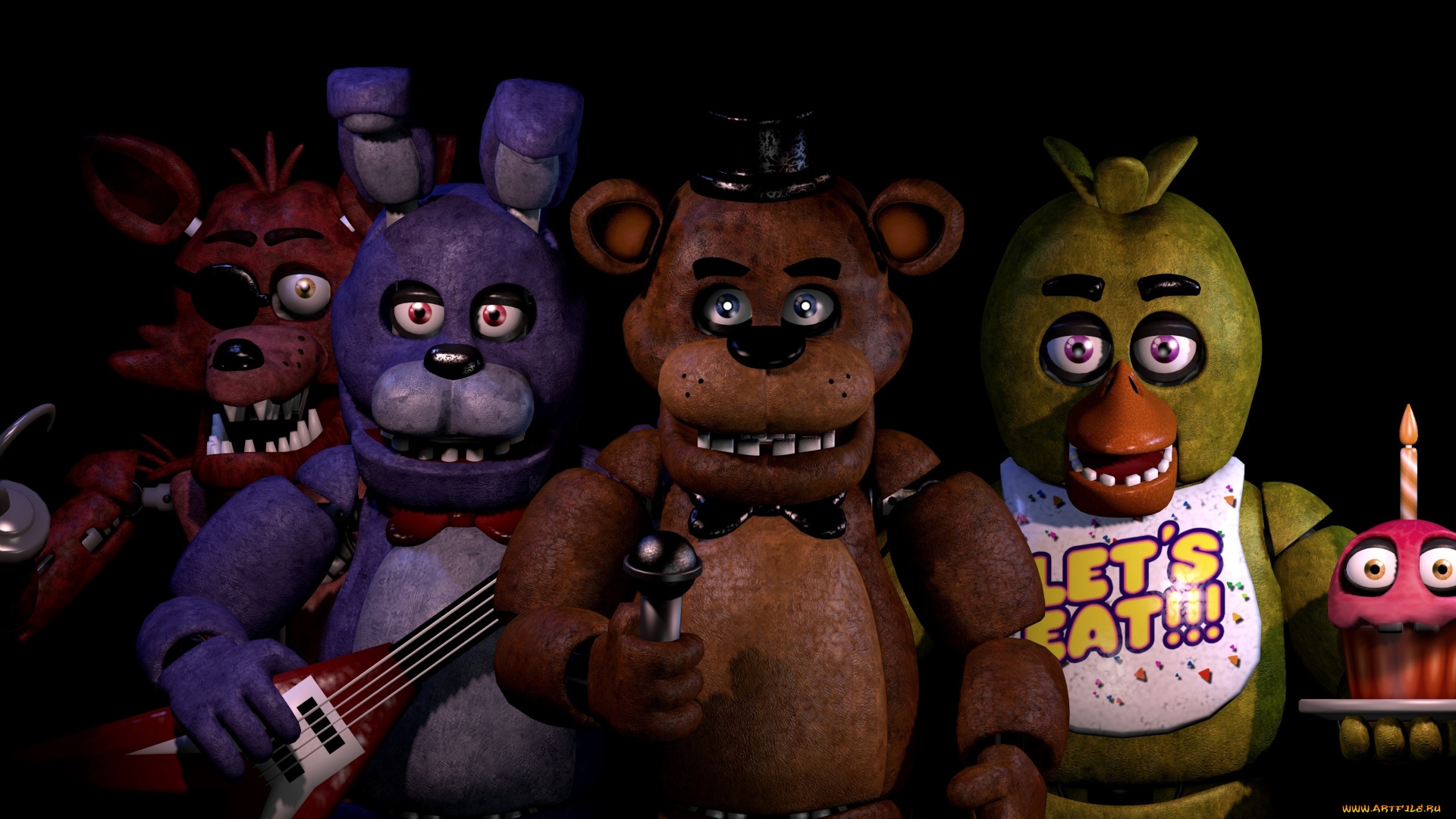 видео, игры, five, nights, at, freddy`s, 3, five, nights, at, freddy`s