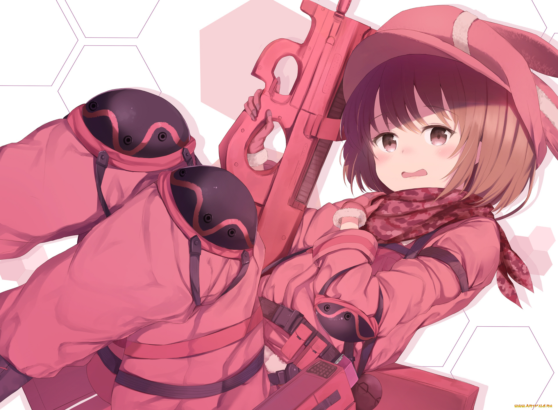 аниме, sword, art, online, девушка