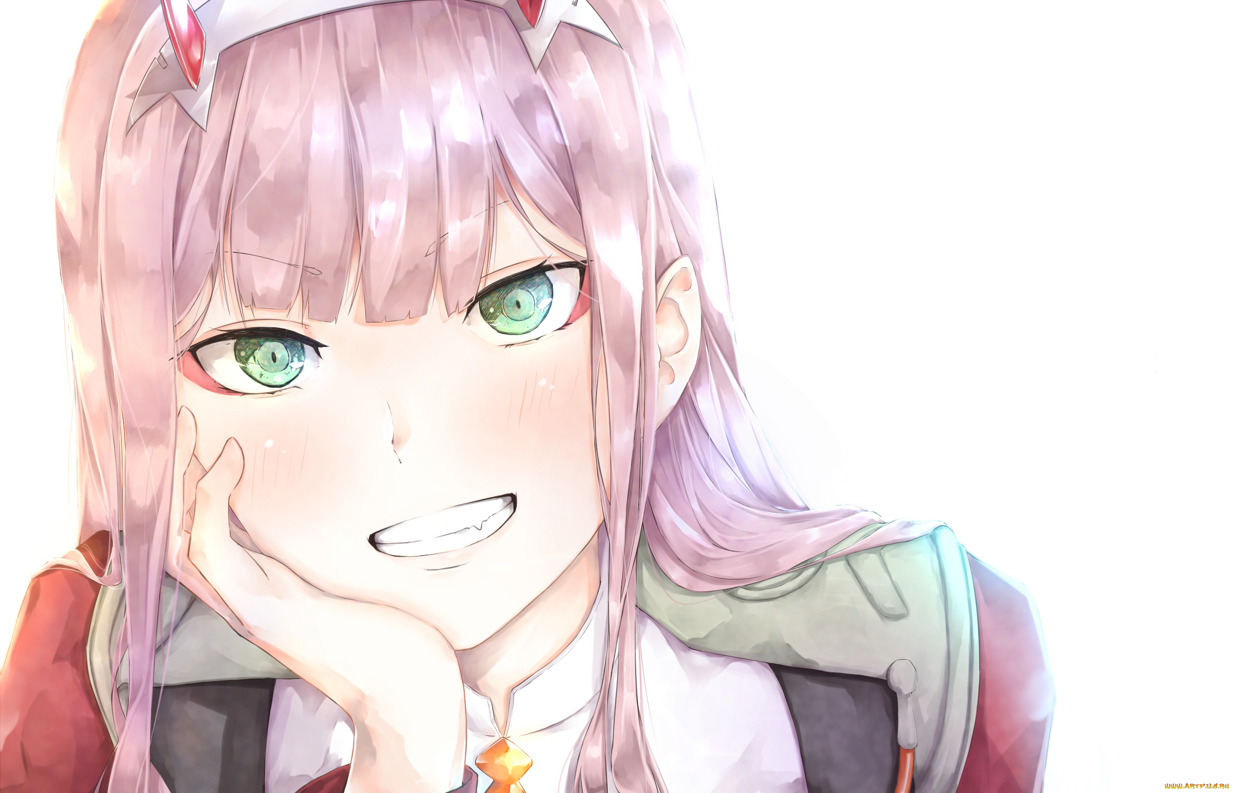 аниме, darling, in, the, frankxx, девушка