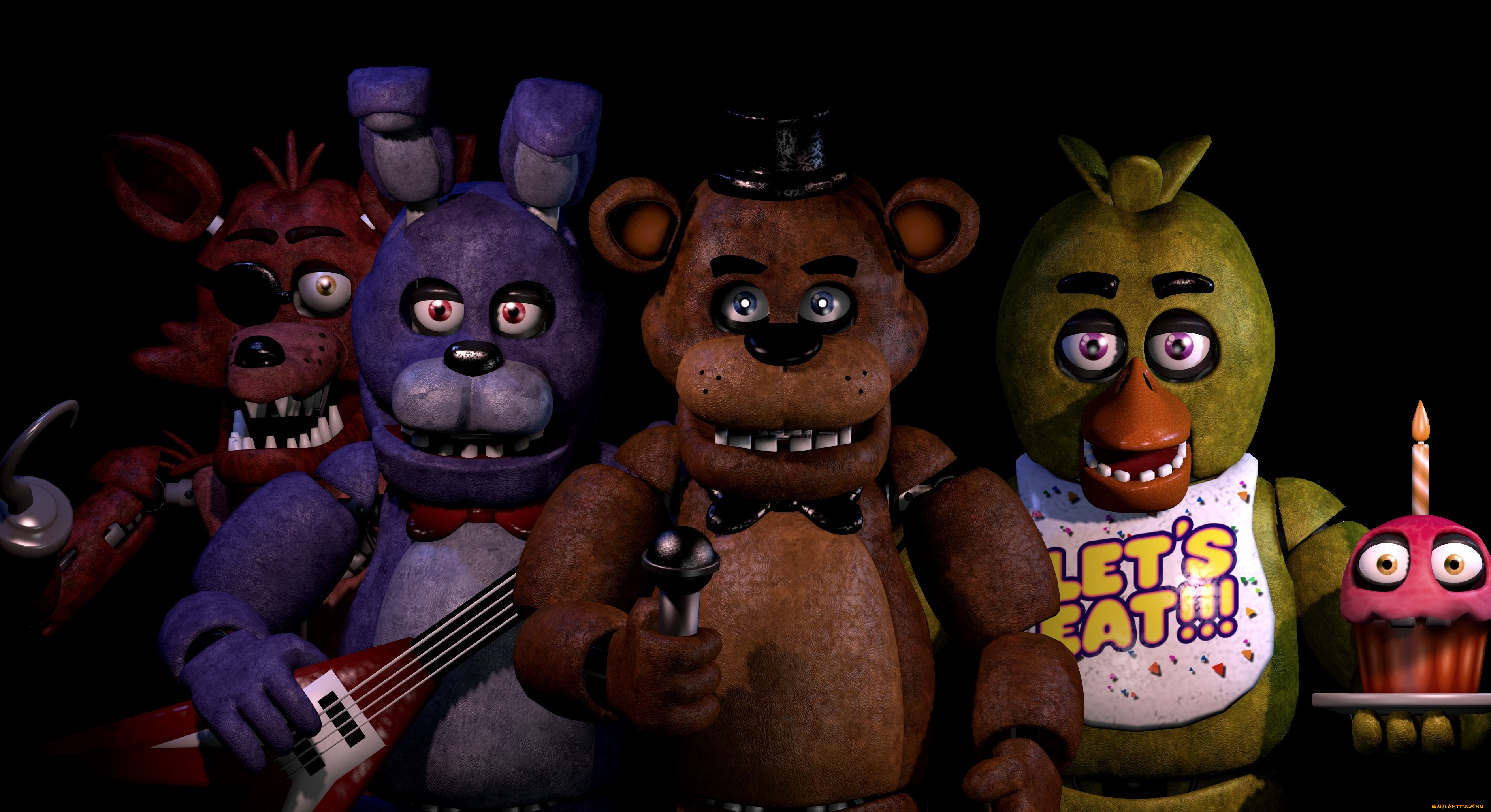 видео, игры, five, nights, at, freddy`s, 3, five, nights, at, freddy`s