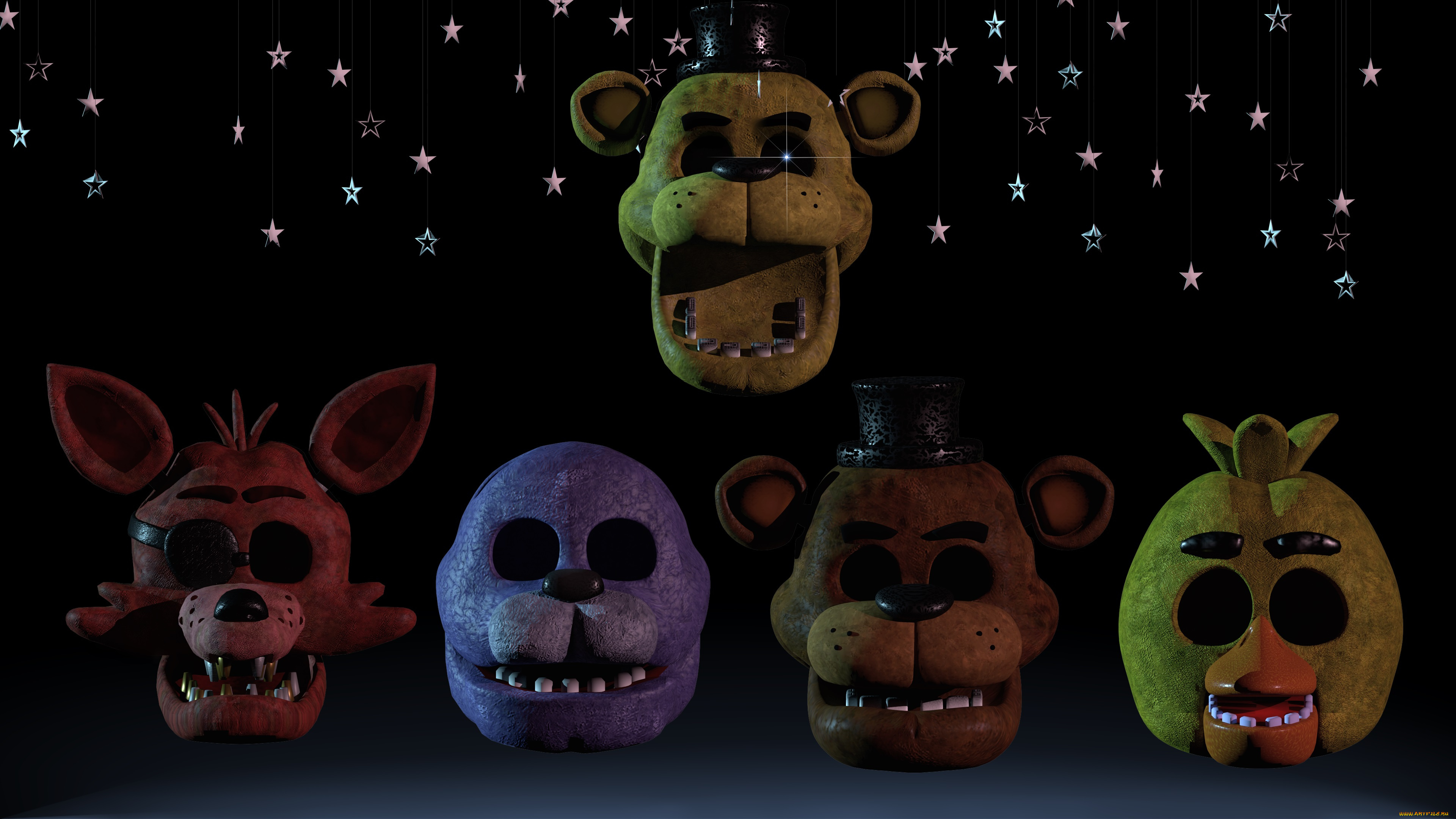 видео, игры, five, nights, at, freddy`s, 3, five, nights, at, freddy`s