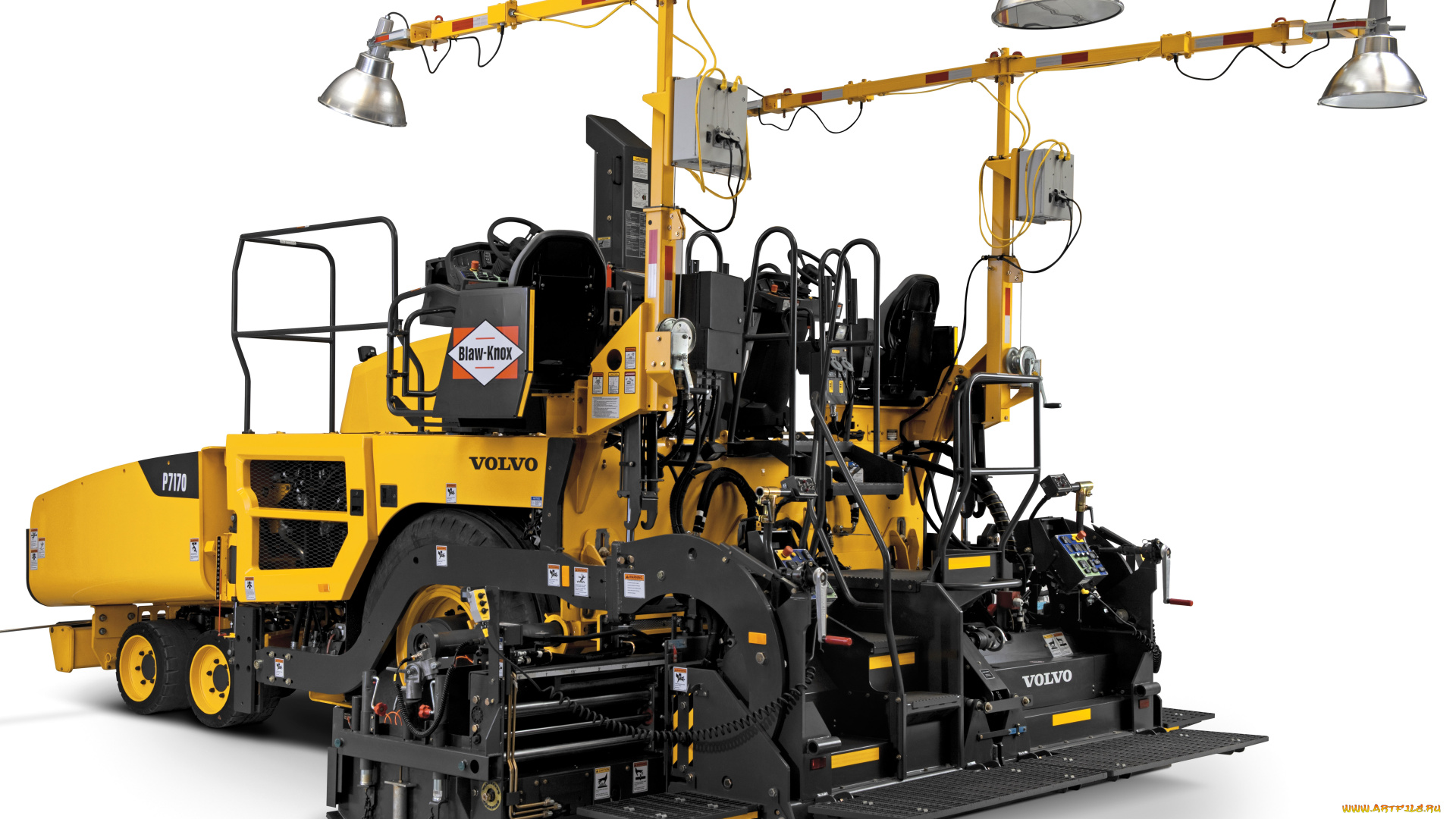 техника, асфальтоукладочная, техника, volvo