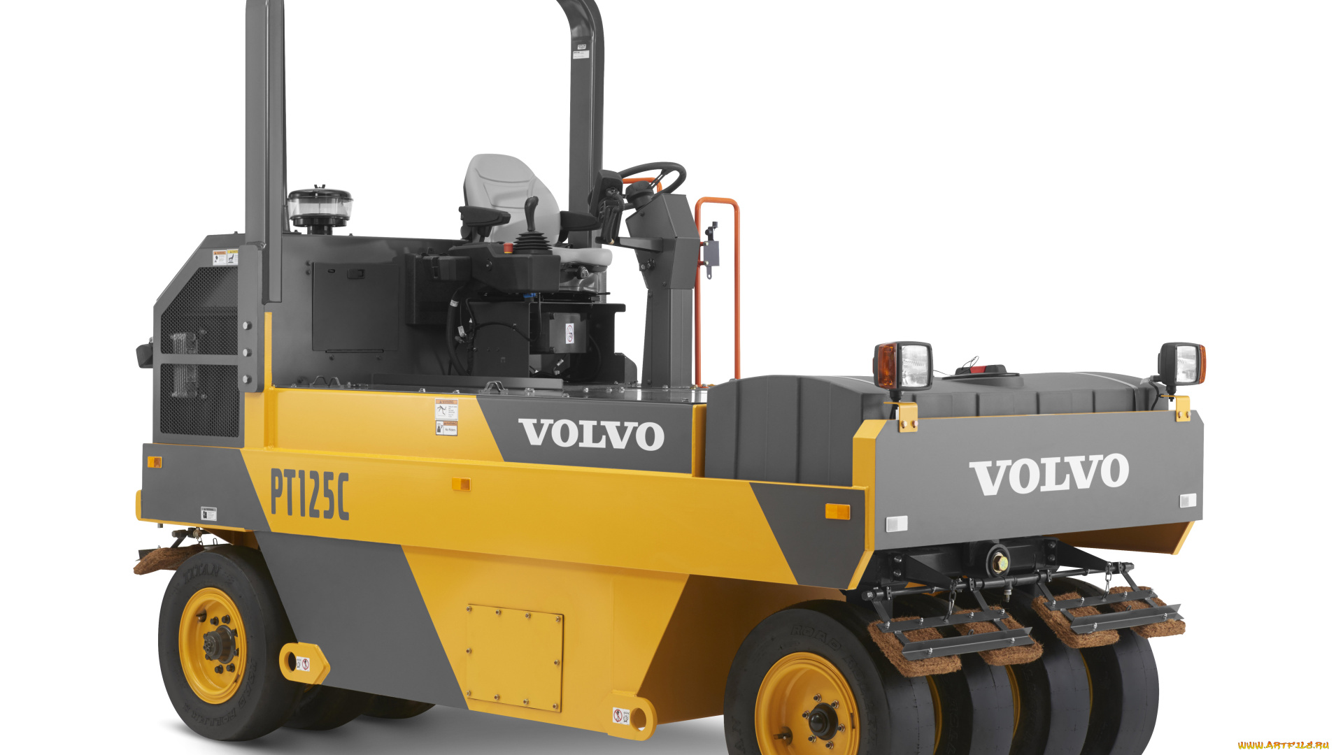 техника, асфальтоукладочная, техника, volvo