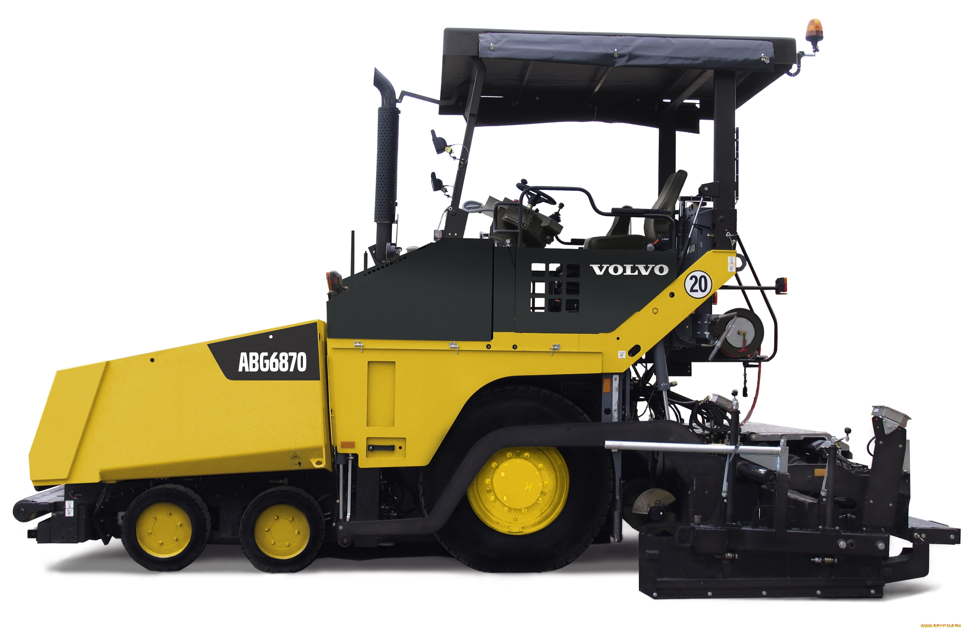 техника, асфальтоукладочная, техника, volvo