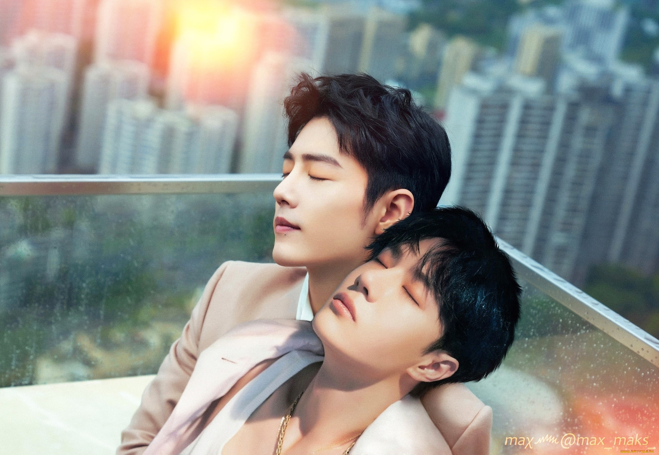 разное, знаменитости, ван, ибо, сяо, чжань, окно