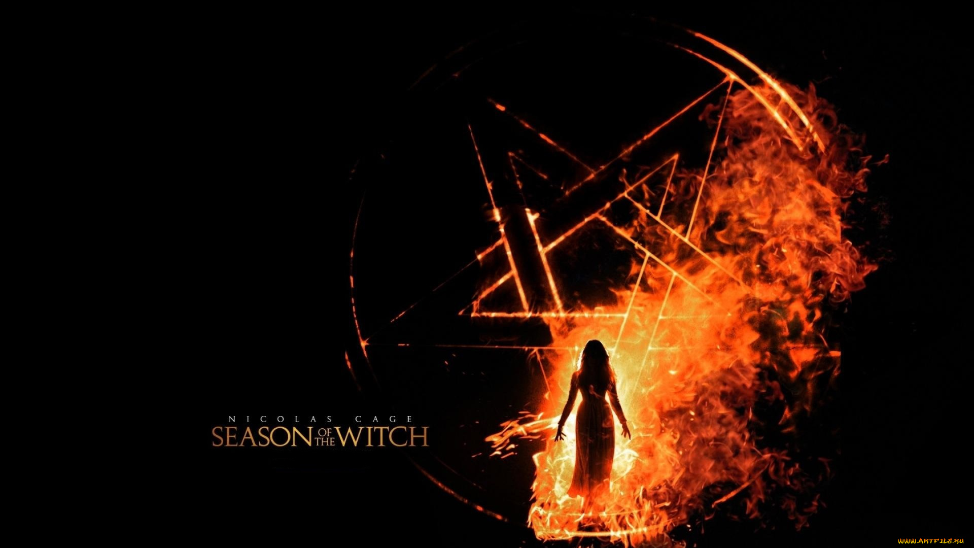 кино, фильмы, season, of, the, witch, девушка, огонь, знак