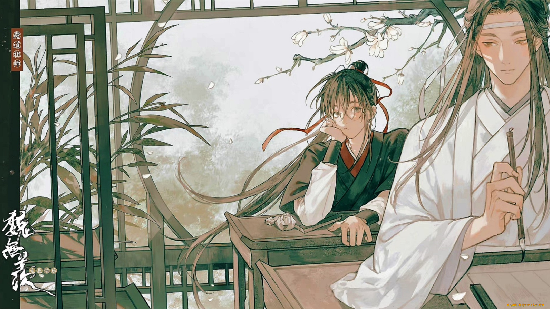 аниме, mo, dao, zu, shi, вэй, усянь, лань, ванцзи