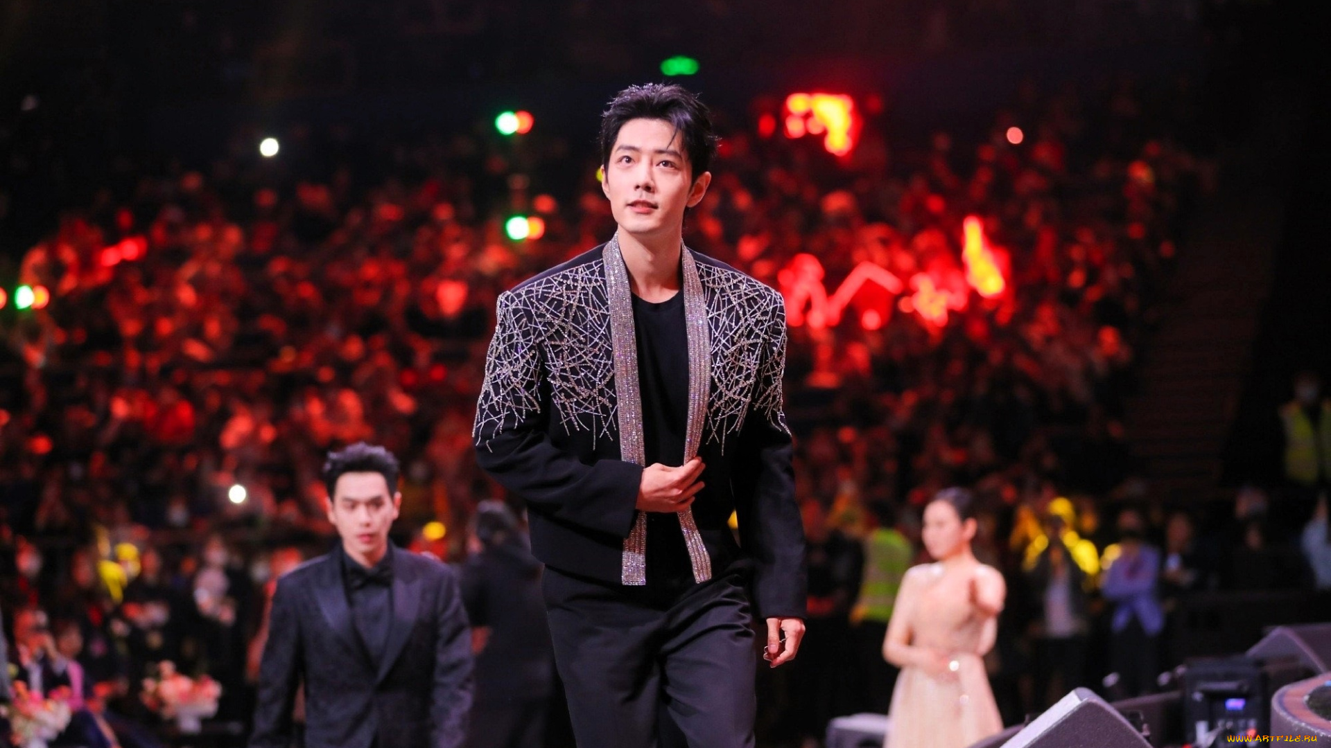 разное, знаменитости, сяо, чжань, люди, зал