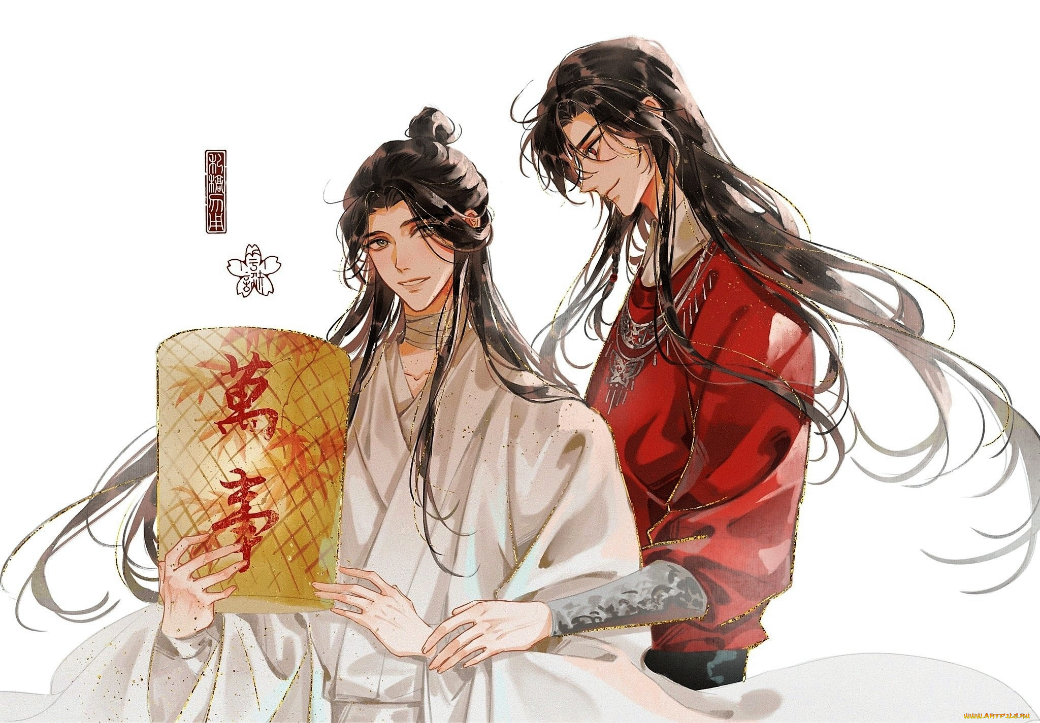 аниме, tian, guan, ci, fu, се, лянь, хуа, чен