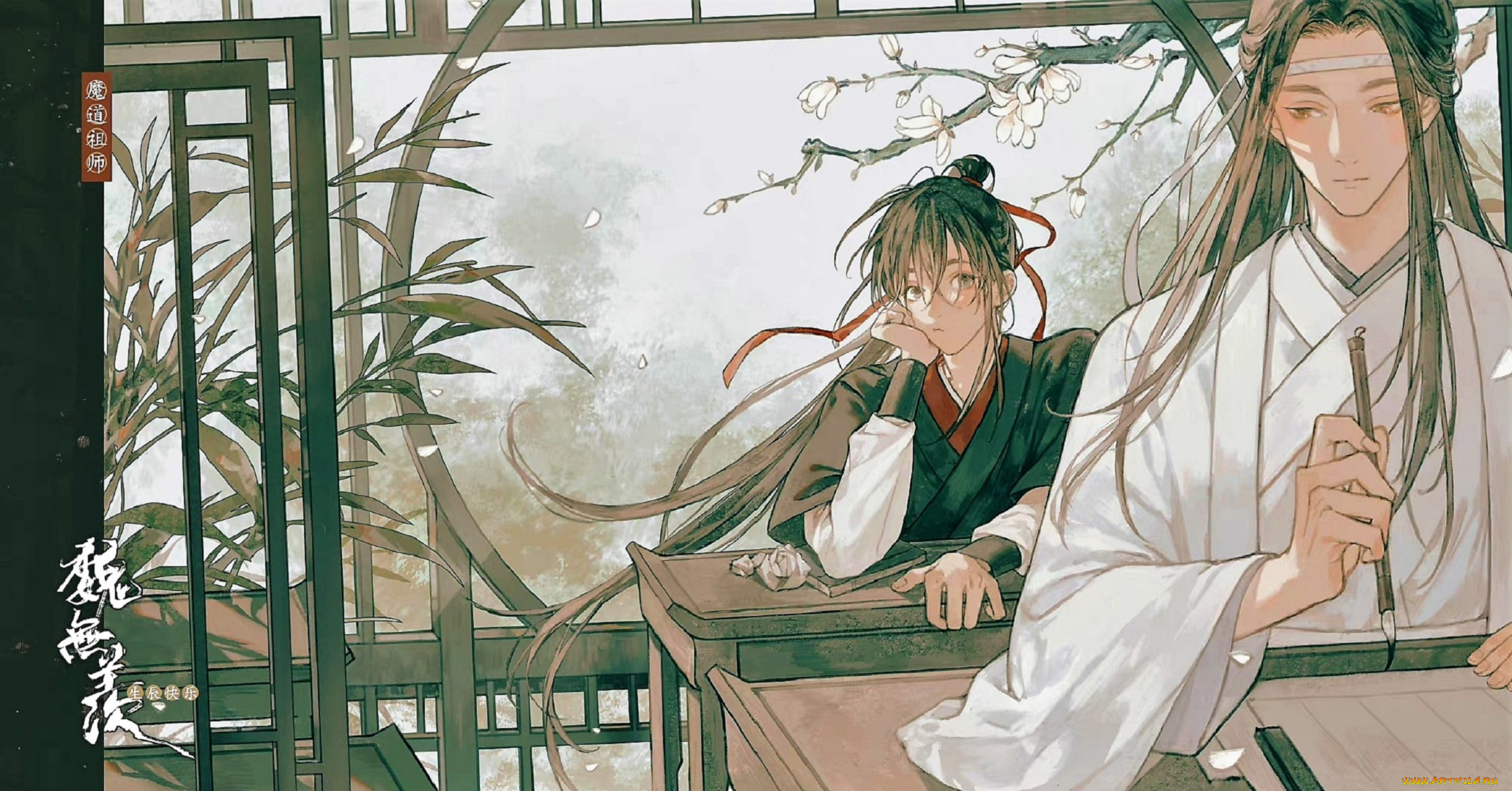 аниме, mo, dao, zu, shi, вэй, усянь, лань, ванцзи