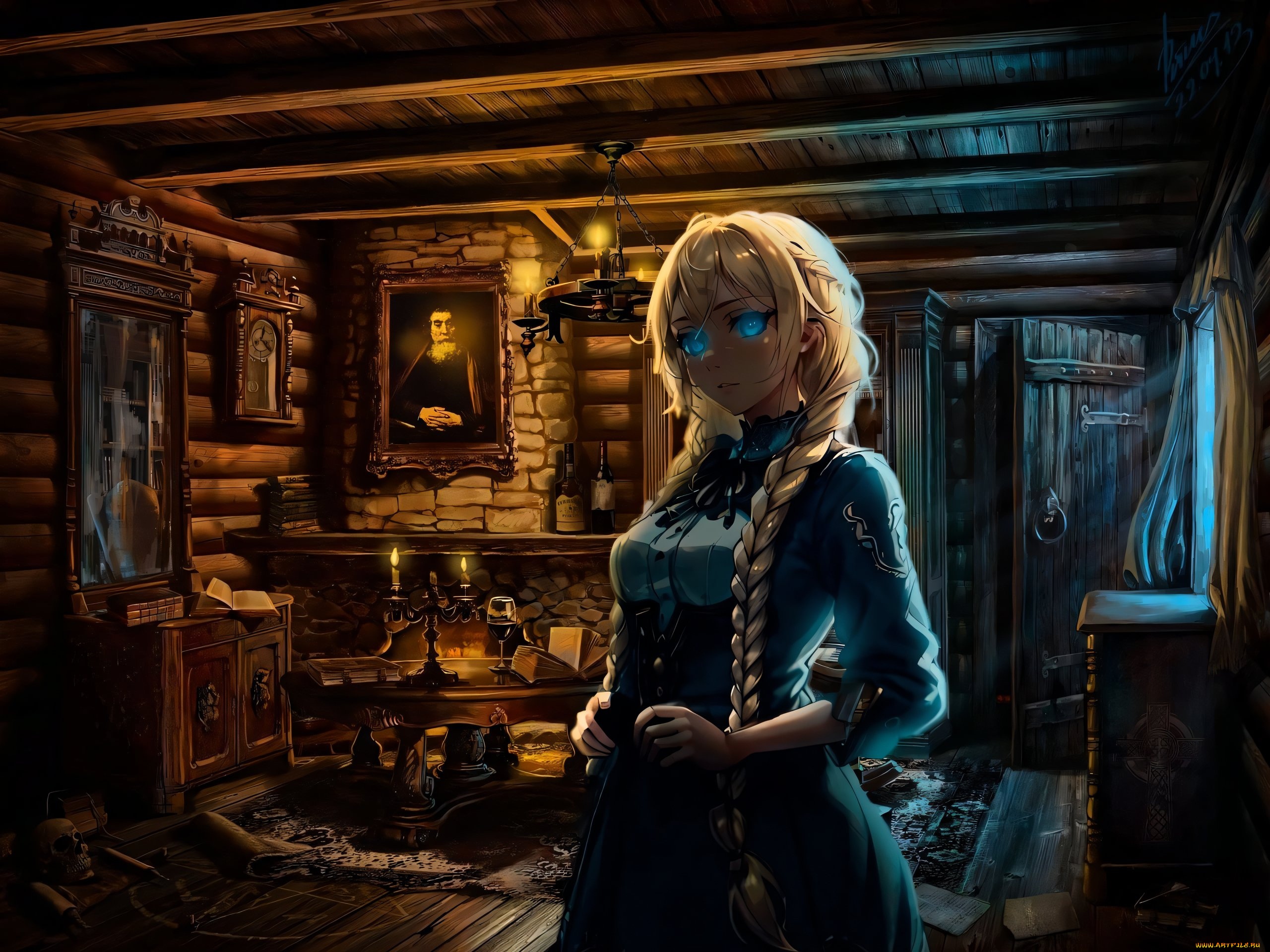 аниме, магия, , колдовство, , halloween, нейросети, графика, нейроарт, ai, art, нейронные, сети, рисунки, ней